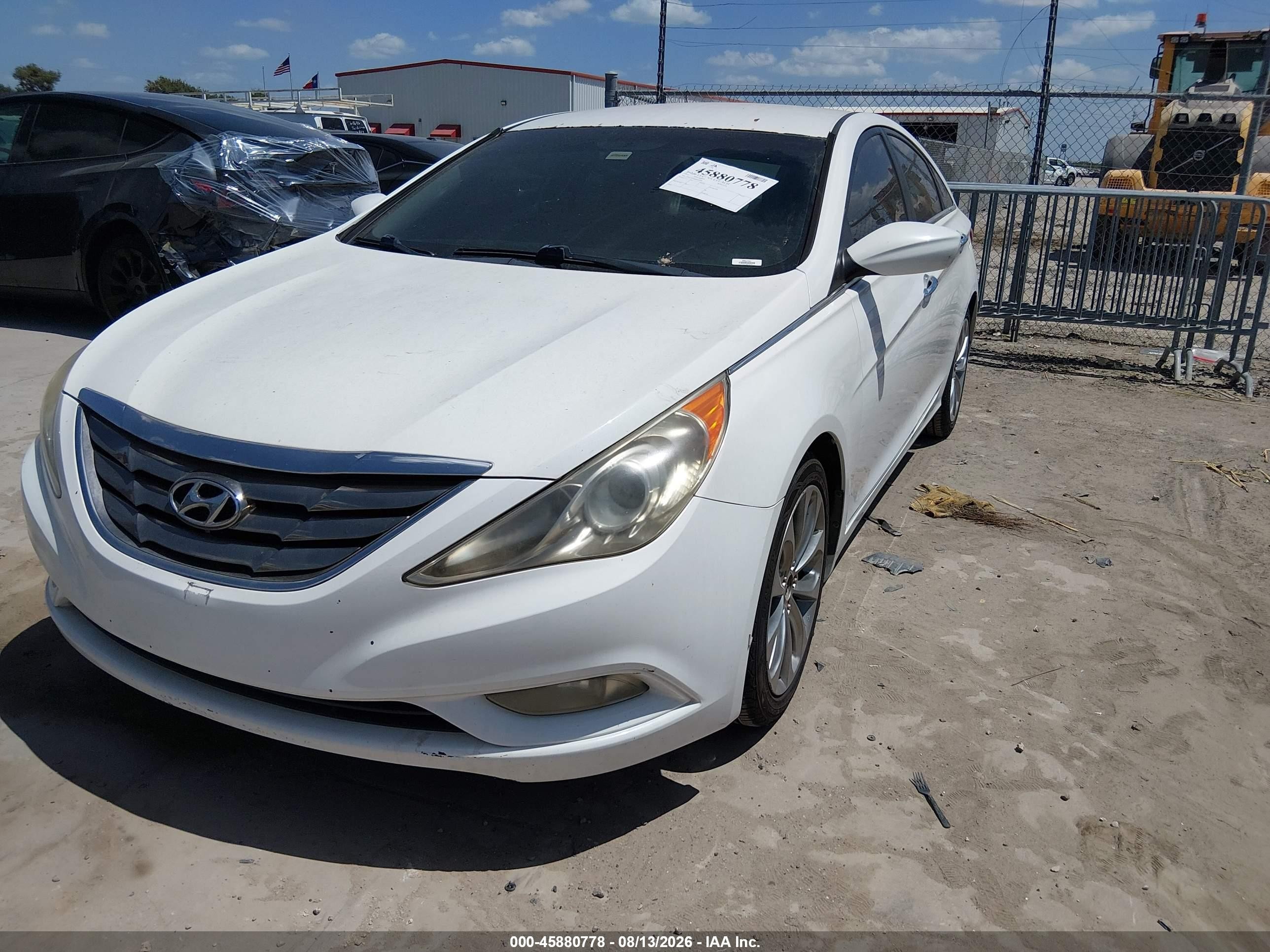 2011 Hyundai Sonata Se 2.0t White vin: 5NPEC4AB6BH192096