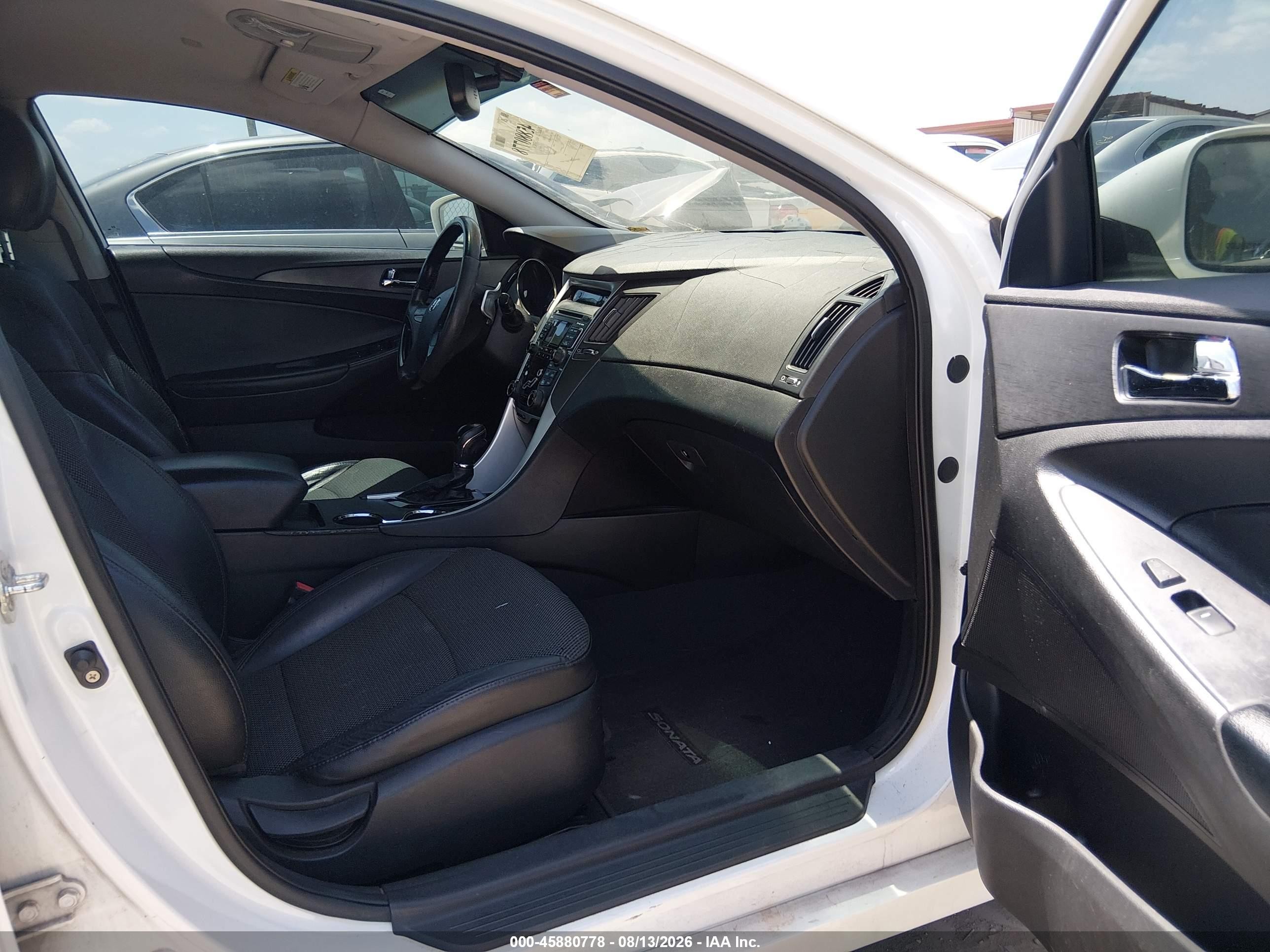 2011 Hyundai Sonata Se 2.0t White vin: 5NPEC4AB6BH192096