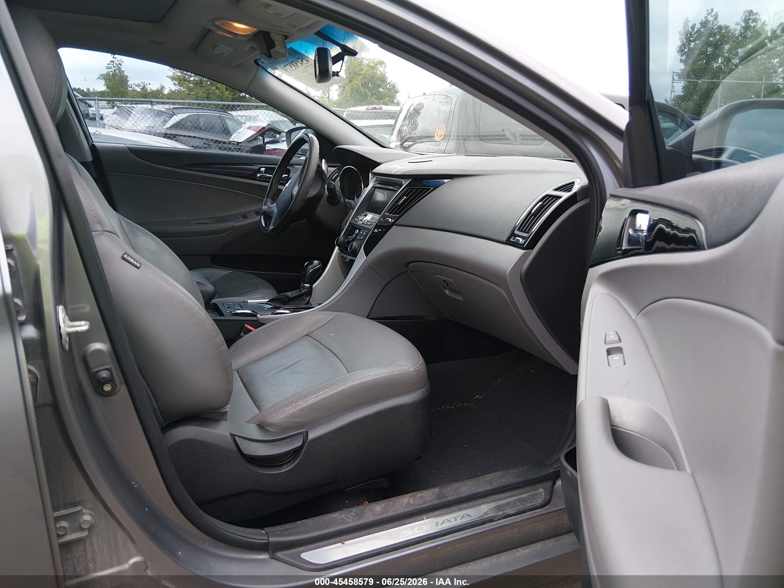 2011 Hyundai Sonata Limited 2.0t Gray vin: 5NPEC4AB6BH202612