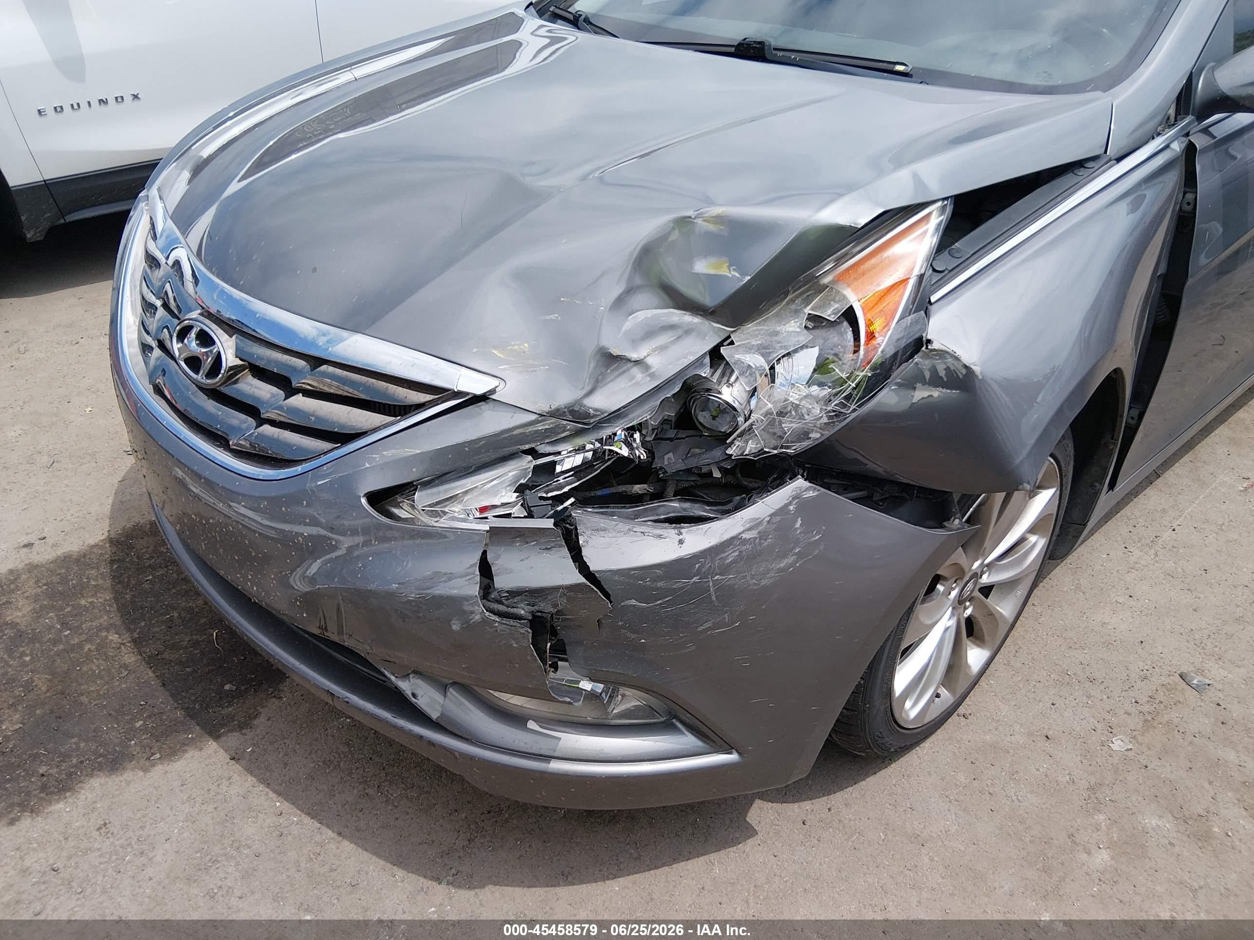 2011 Hyundai Sonata Limited 2.0t Gray vin: 5NPEC4AB6BH202612