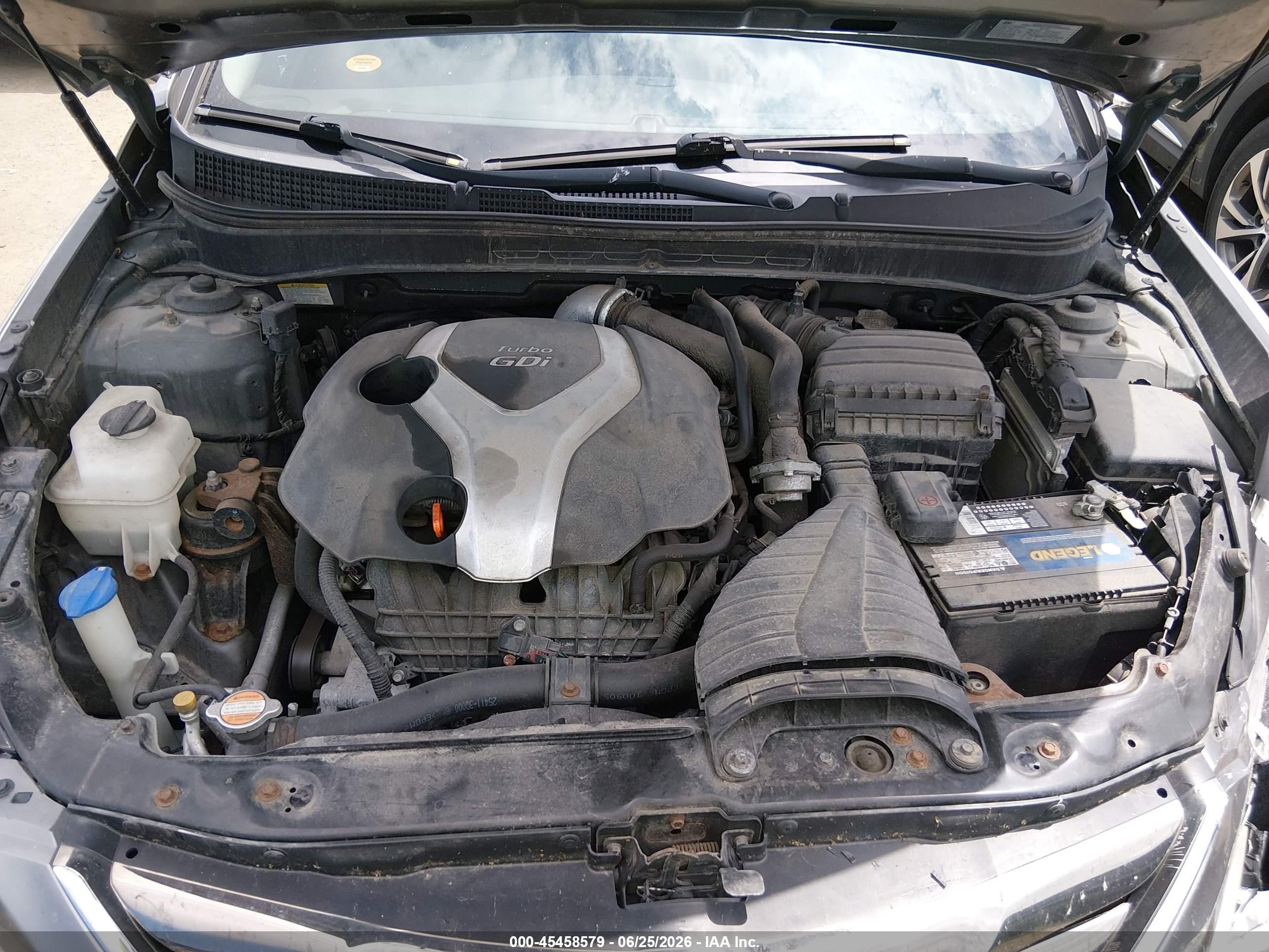2011 Hyundai Sonata Limited 2.0t Gray vin: 5NPEC4AB6BH202612