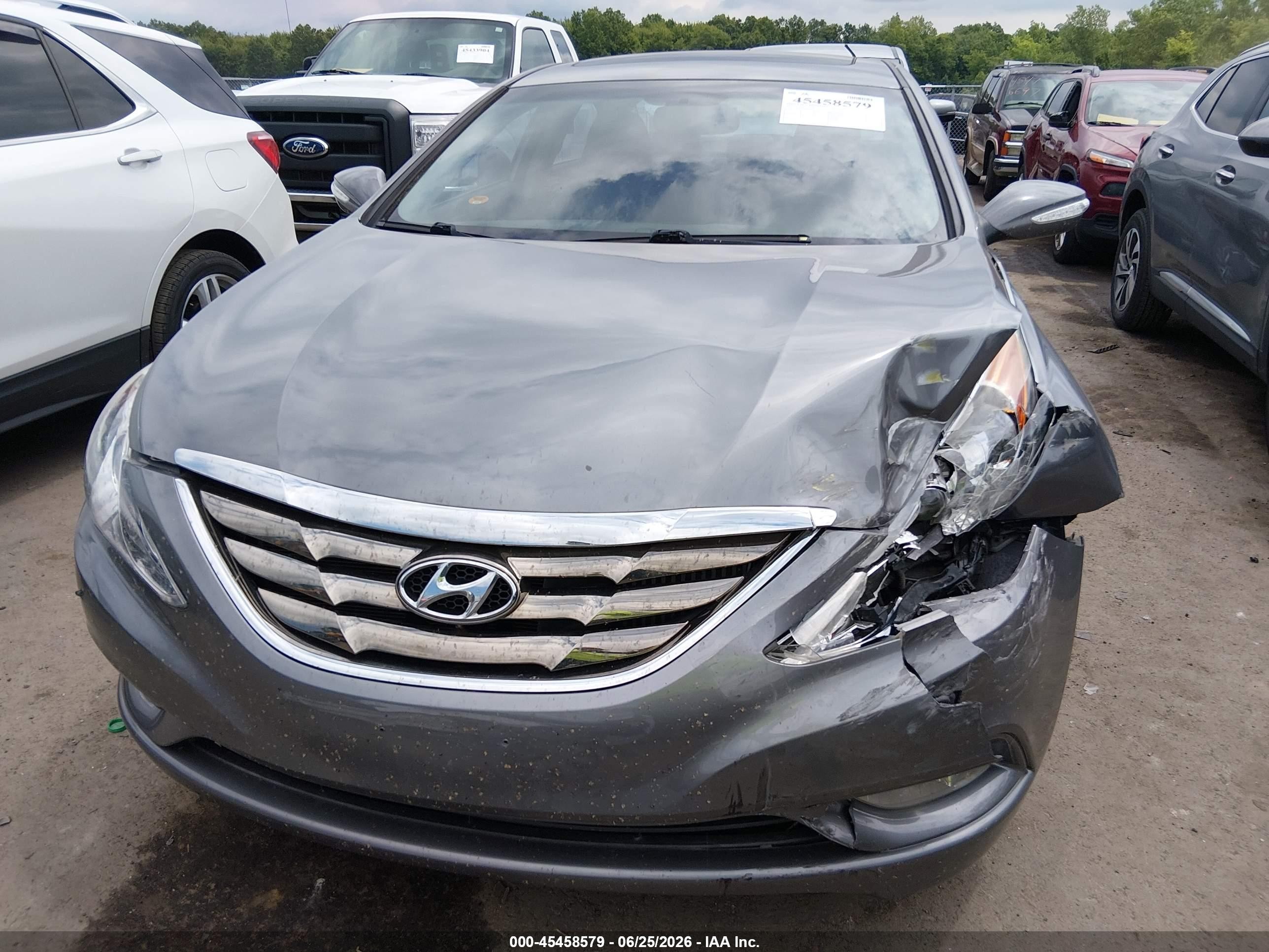 2011 Hyundai Sonata Limited 2.0t Gray vin: 5NPEC4AB6BH202612