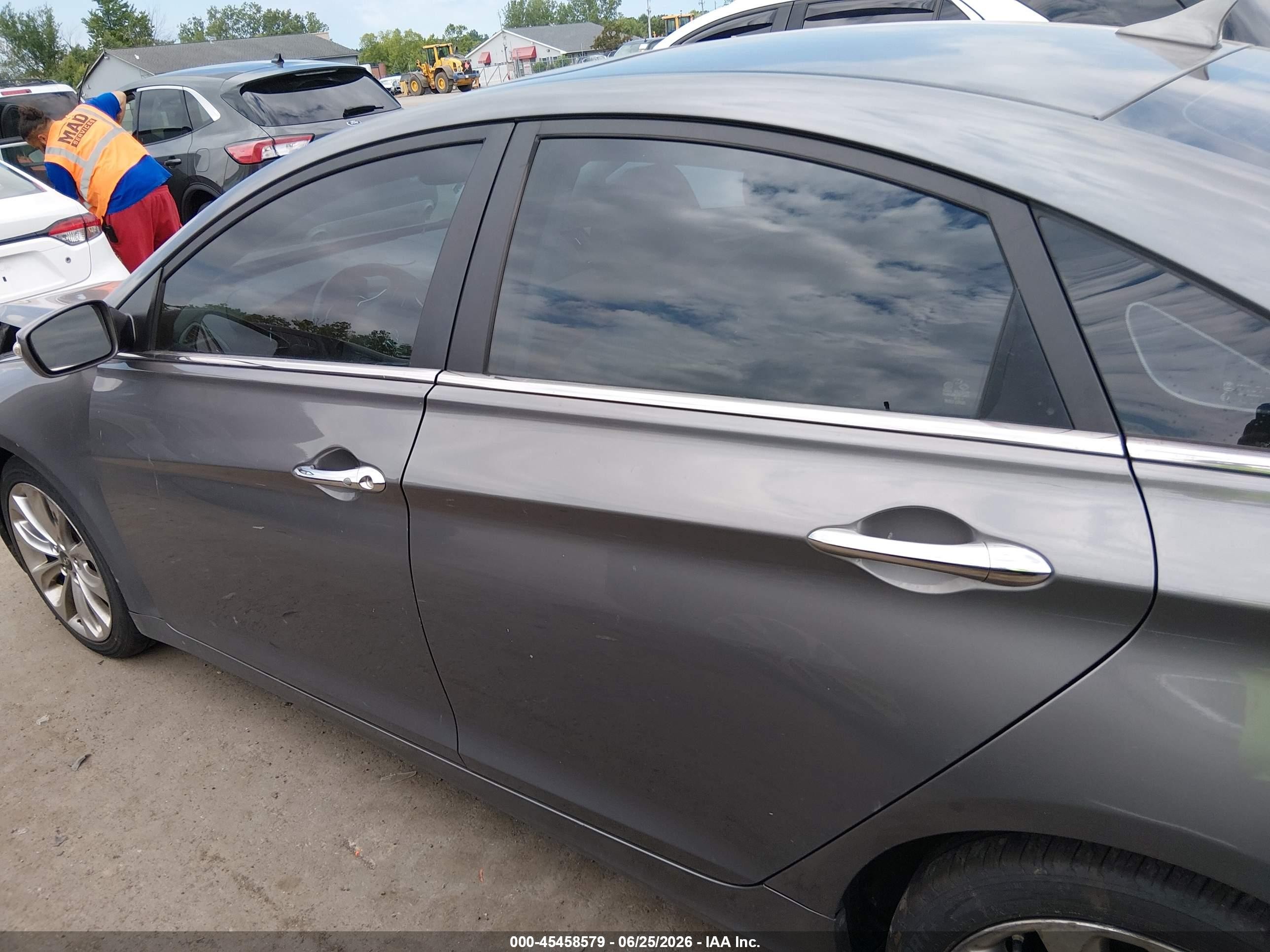 2011 Hyundai Sonata Limited 2.0t Gray vin: 5NPEC4AB6BH202612