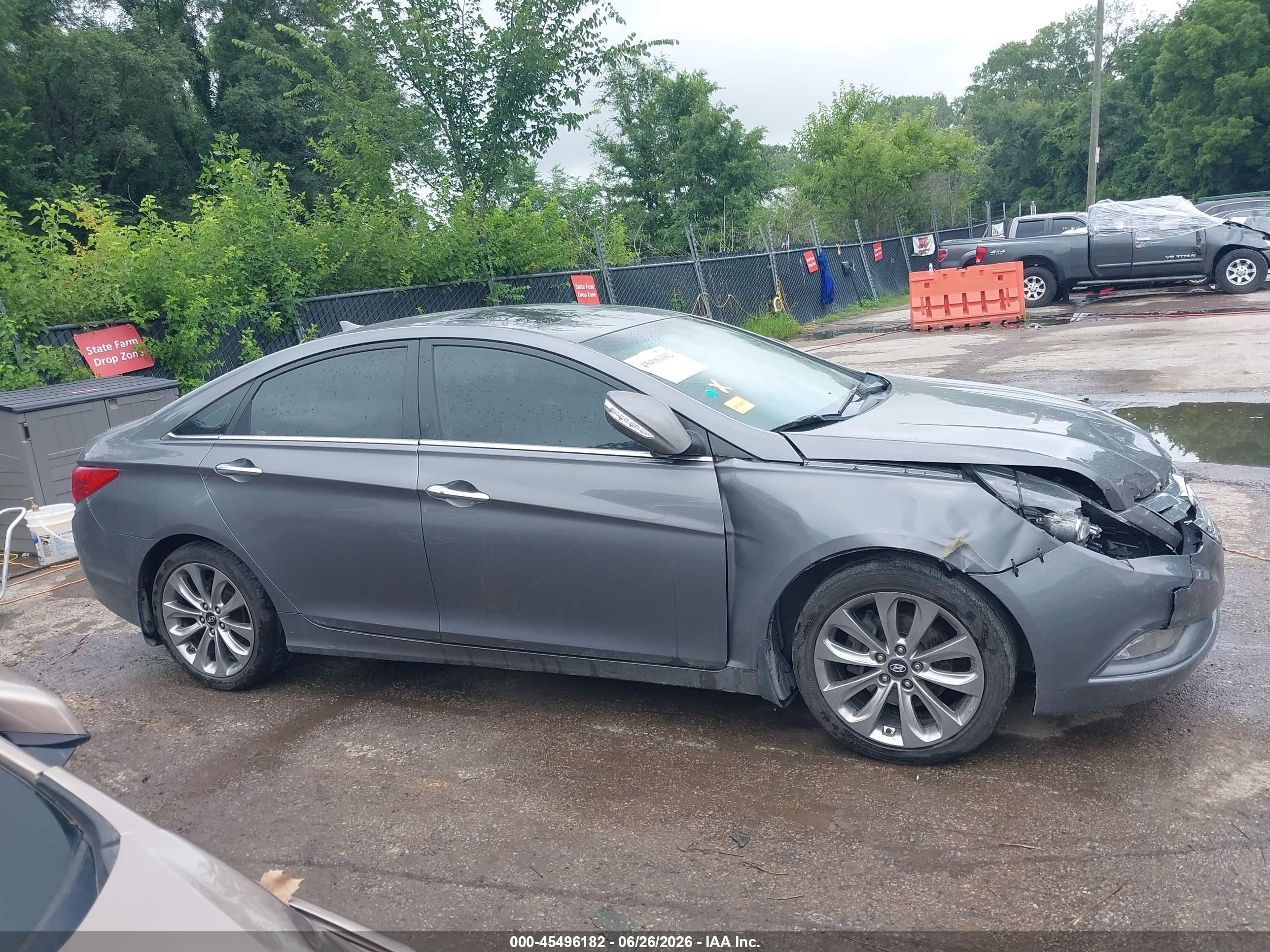 2011 Hyundai Sonata Limited 2.0t Gray vin: 5NPEC4AB6BH256525