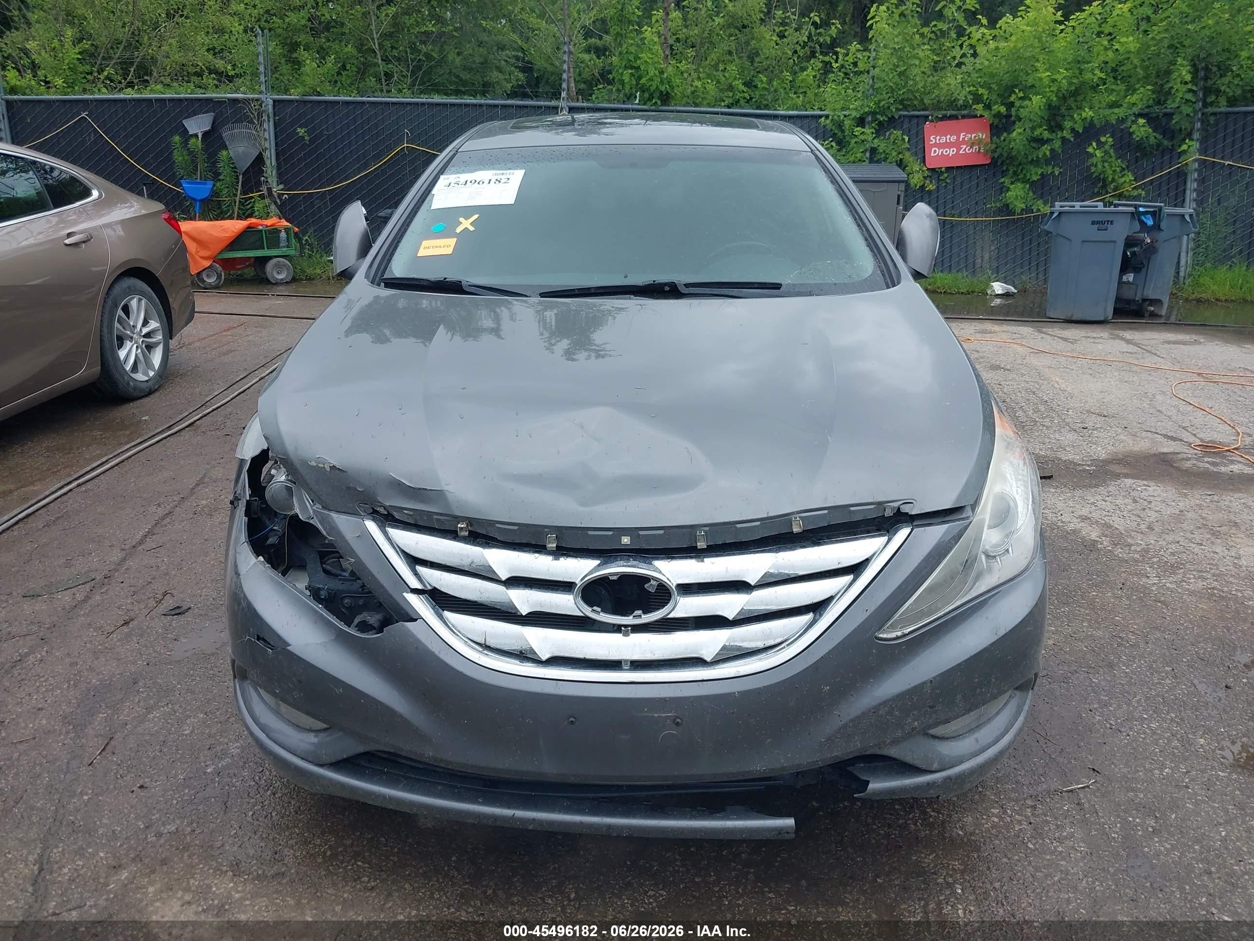 2011 Hyundai Sonata Limited 2.0t Gray vin: 5NPEC4AB6BH256525