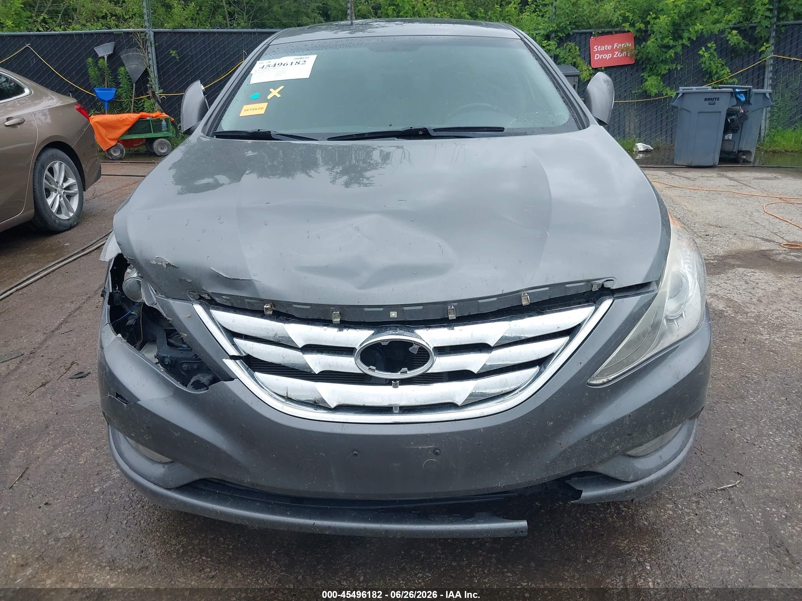 2011 Hyundai Sonata Limited 2.0t Gray vin: 5NPEC4AB6BH256525
