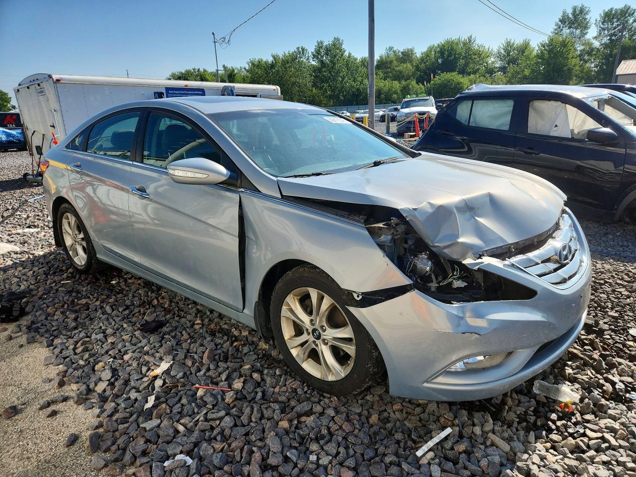 2011 Hyundai Sonata Limited 2.0t Синий vin: 5NPEC4AB6BH289637