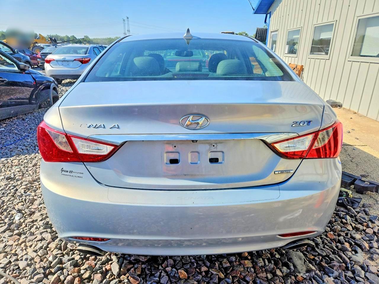 2011 Hyundai Sonata Limited 2.0t Синий vin: 5NPEC4AB6BH289637