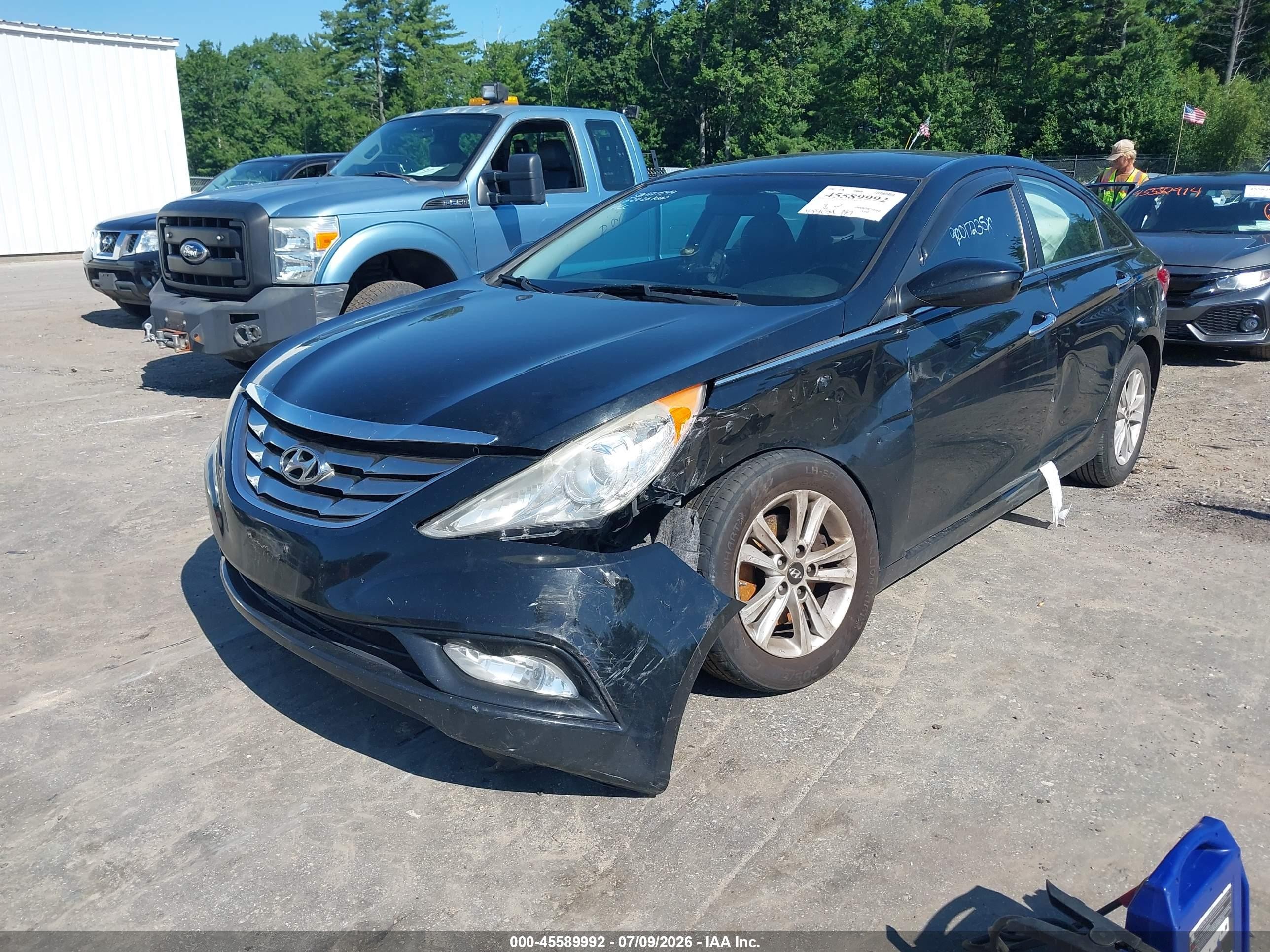 2011 Hyundai Sonata Se 2.0t Black vin: 5NPEC4AB6BH316349