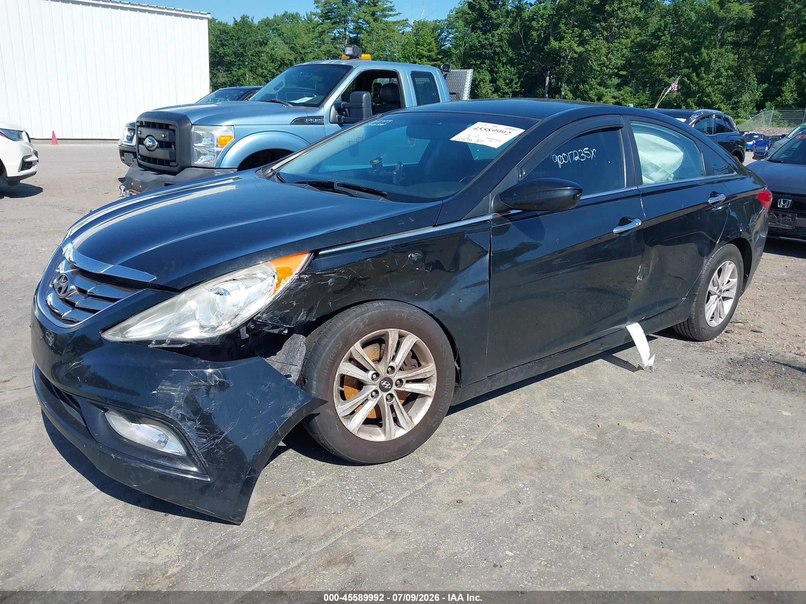 2011 Hyundai Sonata Se 2.0t Black vin: 5NPEC4AB6BH316349
