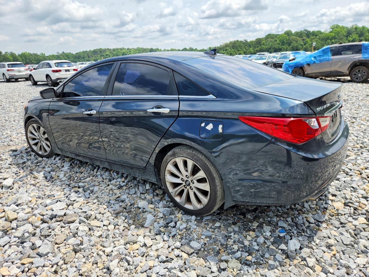 2012 Hyundai Sonata Limited 2.0t Blue vin: 5NPEC4AB6CH354083