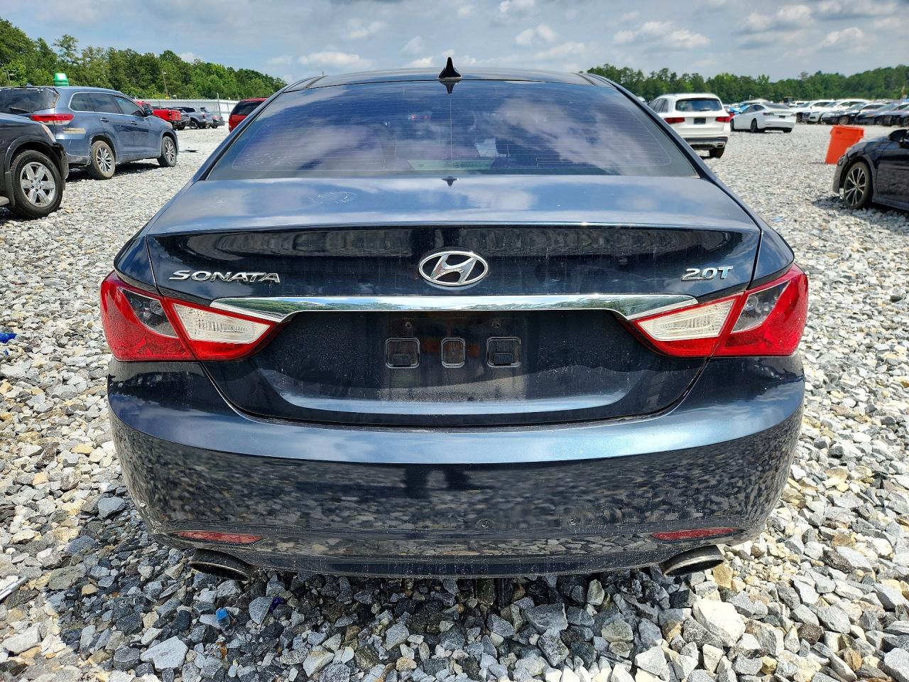 2012 Hyundai Sonata Limited 2.0t Blue vin: 5NPEC4AB6CH354083