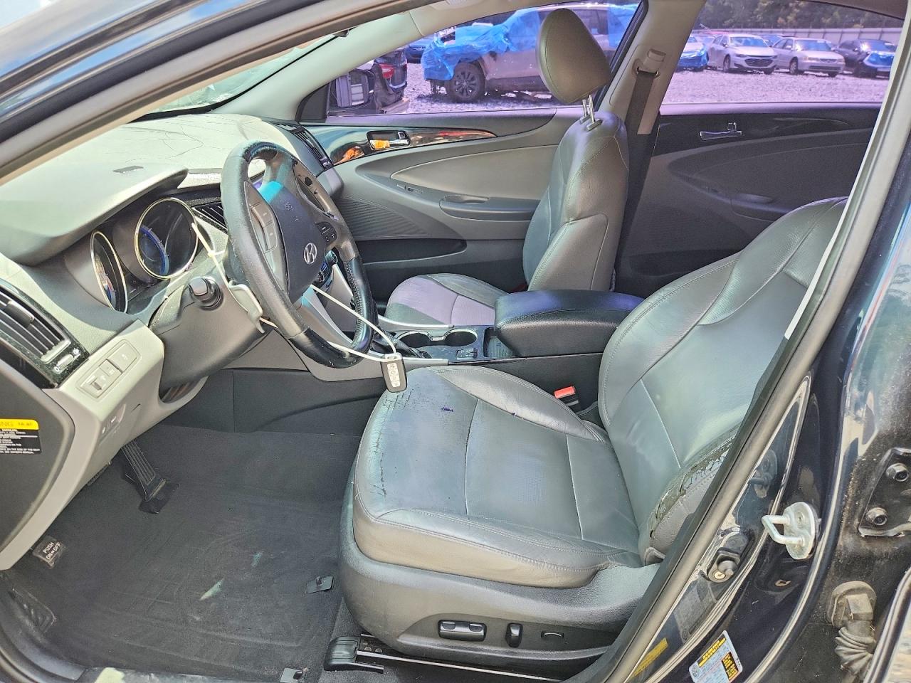 2012 Hyundai Sonata Limited 2.0t Blue vin: 5NPEC4AB6CH354083