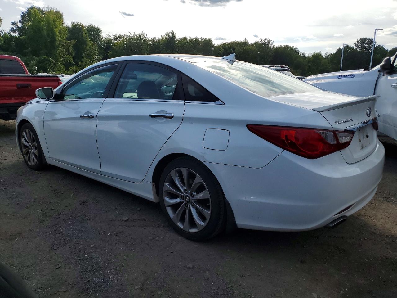 2012 Hyundai Sonata Se 2.0t White vin: 5NPEC4AB6CH364922