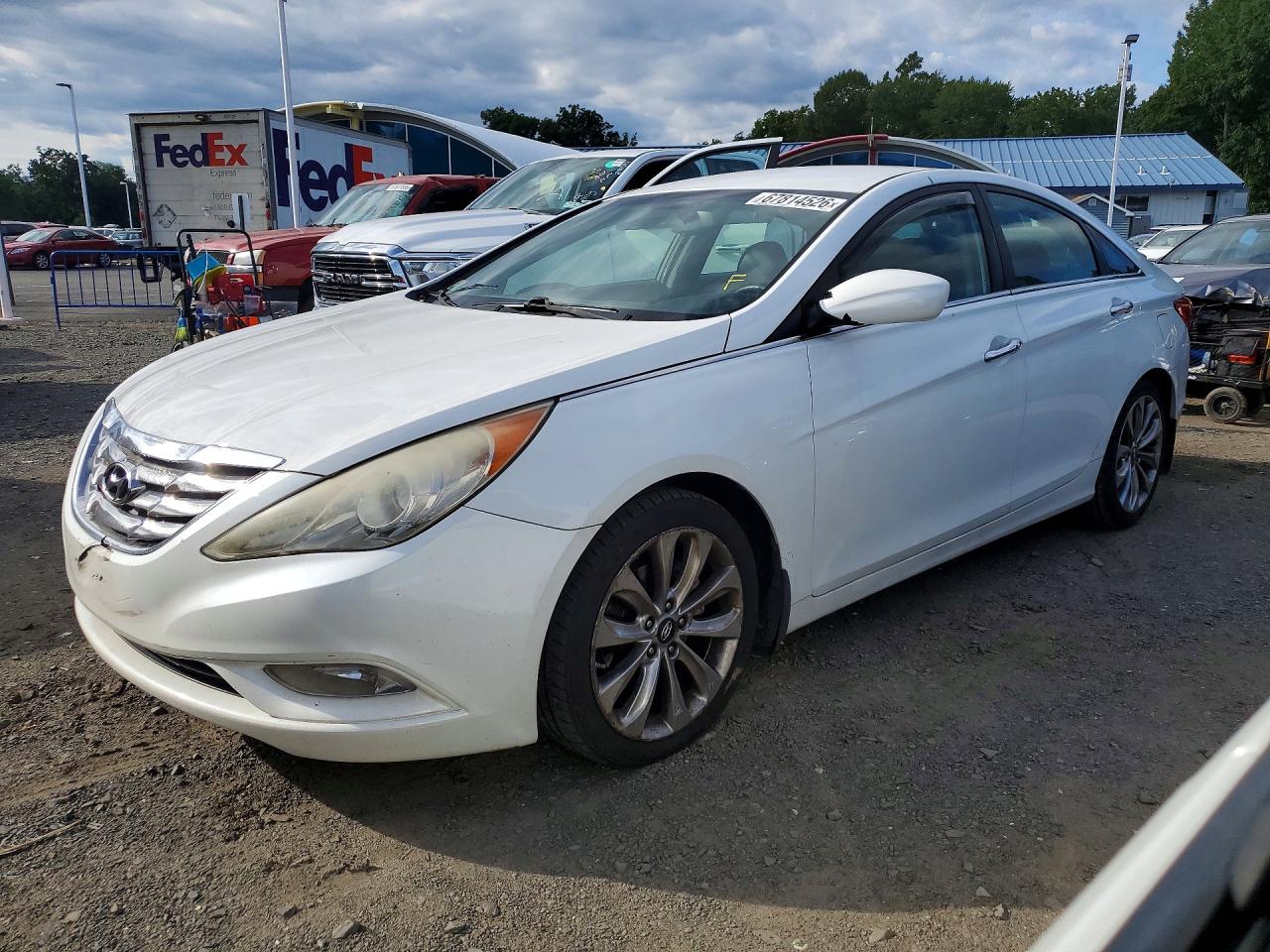 2012 Hyundai Sonata Se 2.0t White vin: 5NPEC4AB6CH364922
