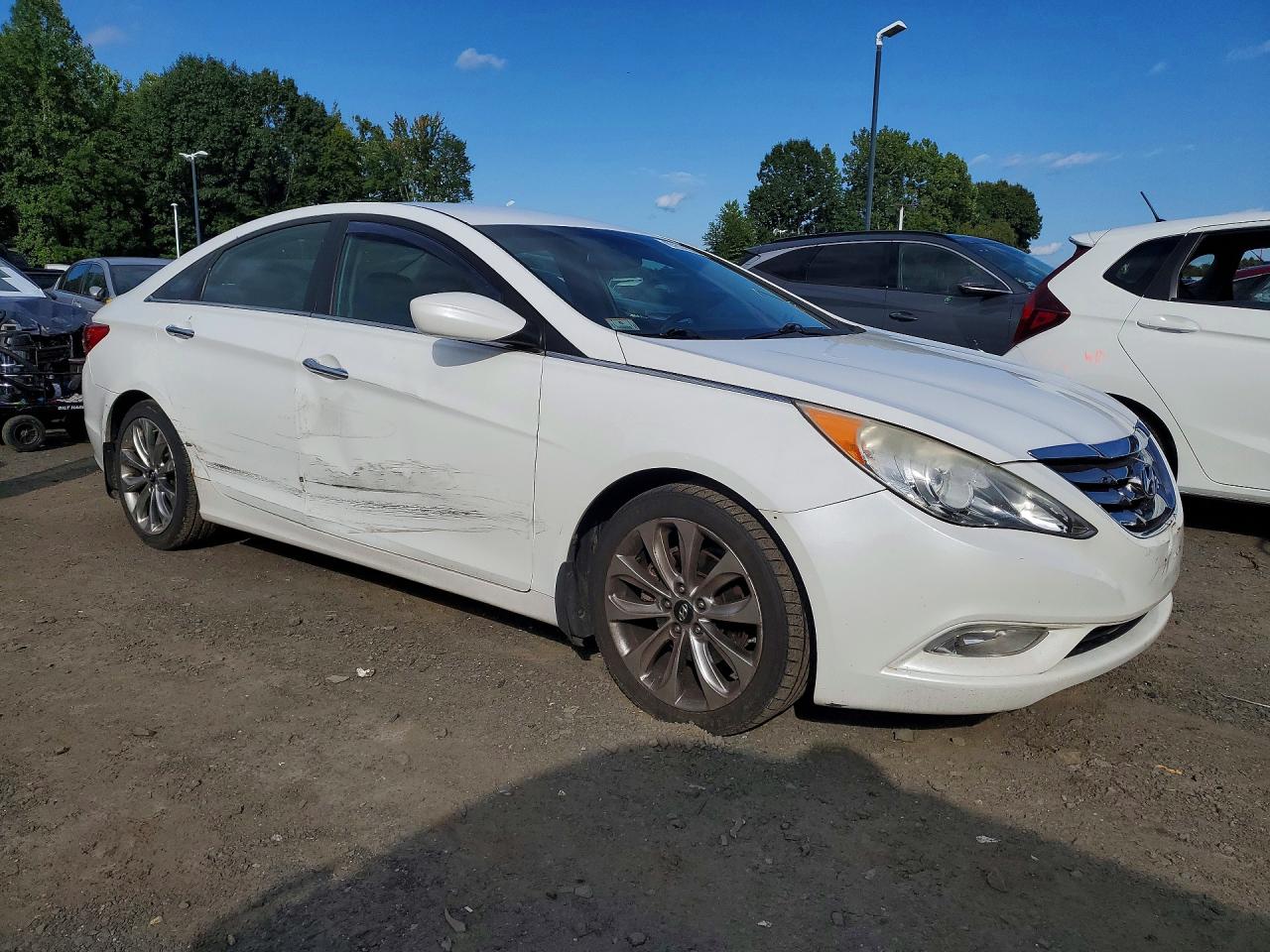2012 Hyundai Sonata Se 2.0t White vin: 5NPEC4AB6CH364922