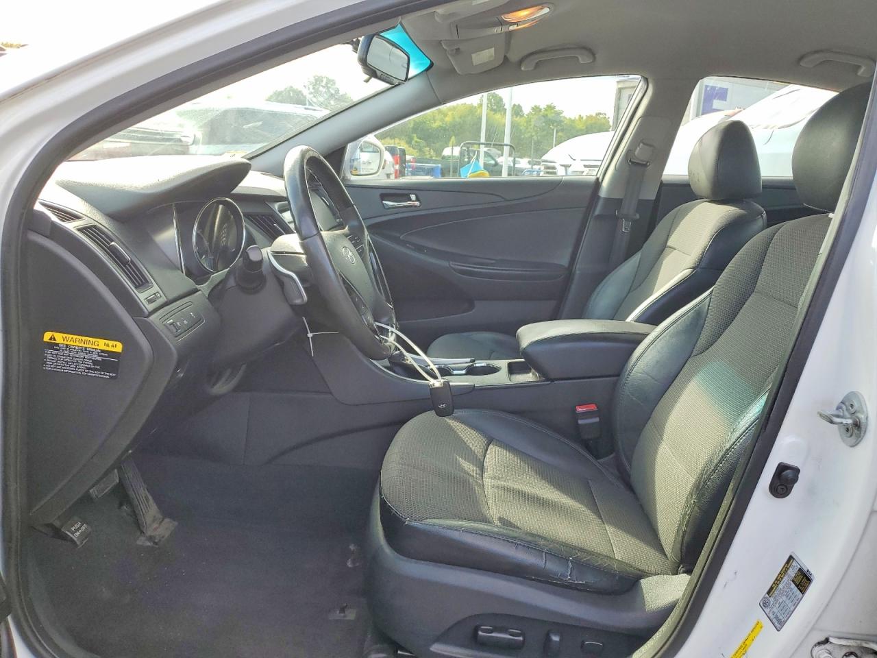 2012 Hyundai Sonata Se 2.0t White vin: 5NPEC4AB6CH364922