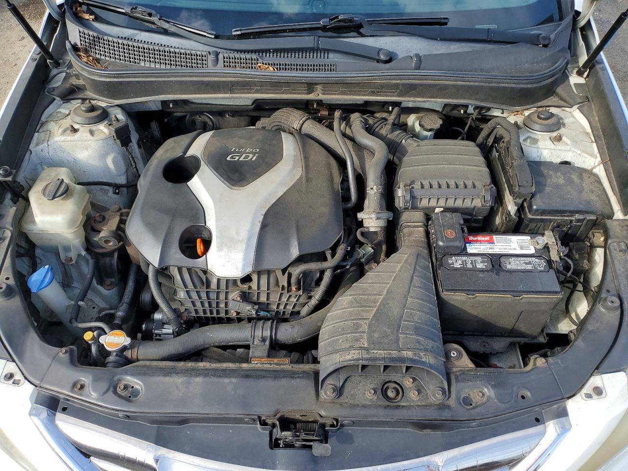 2012 Hyundai Sonata Se 2.0t White vin: 5NPEC4AB6CH364922