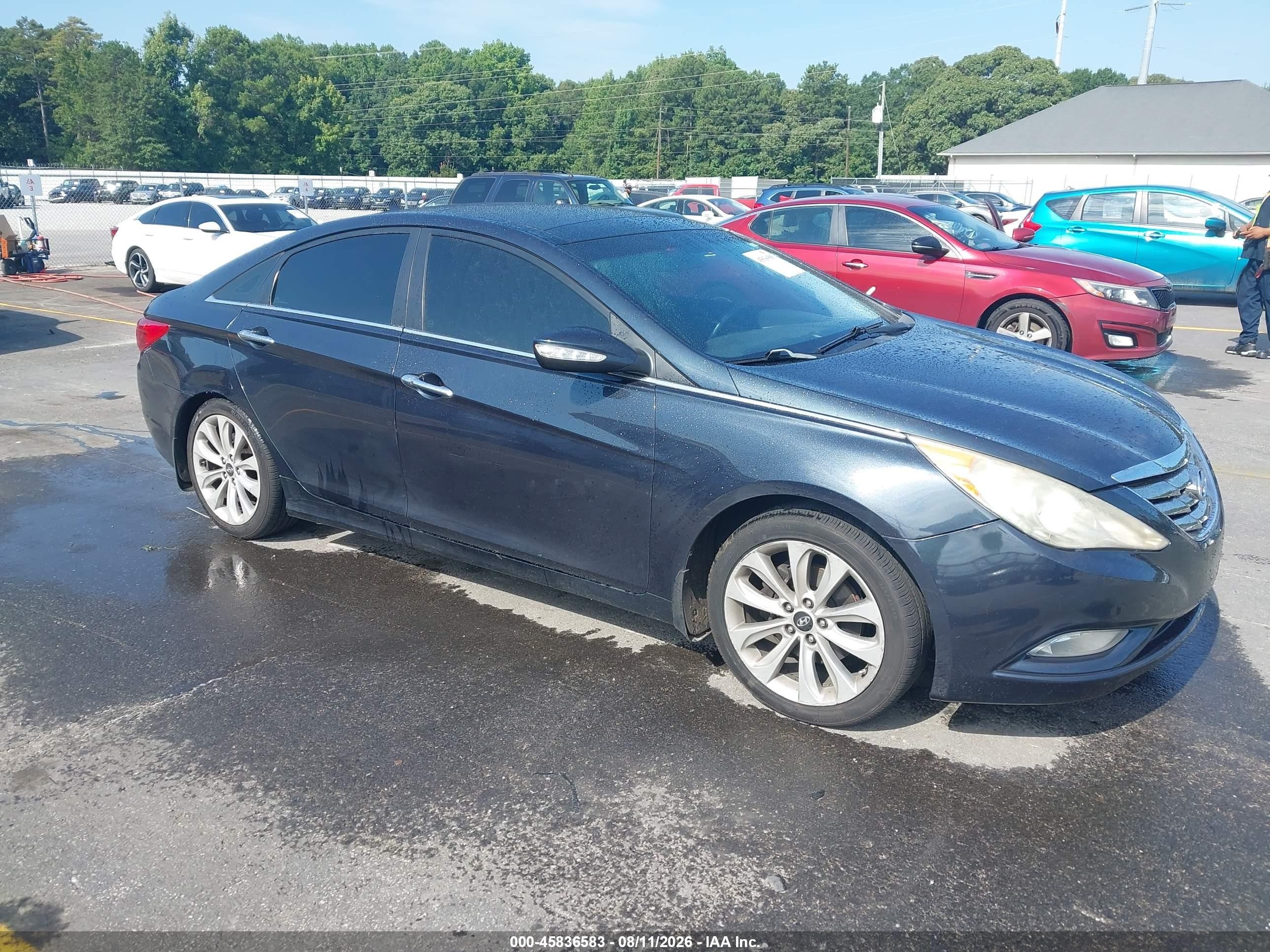 2012 Hyundai Sonata Limited 2.0t Black vin: 5NPEC4AB6CH387942