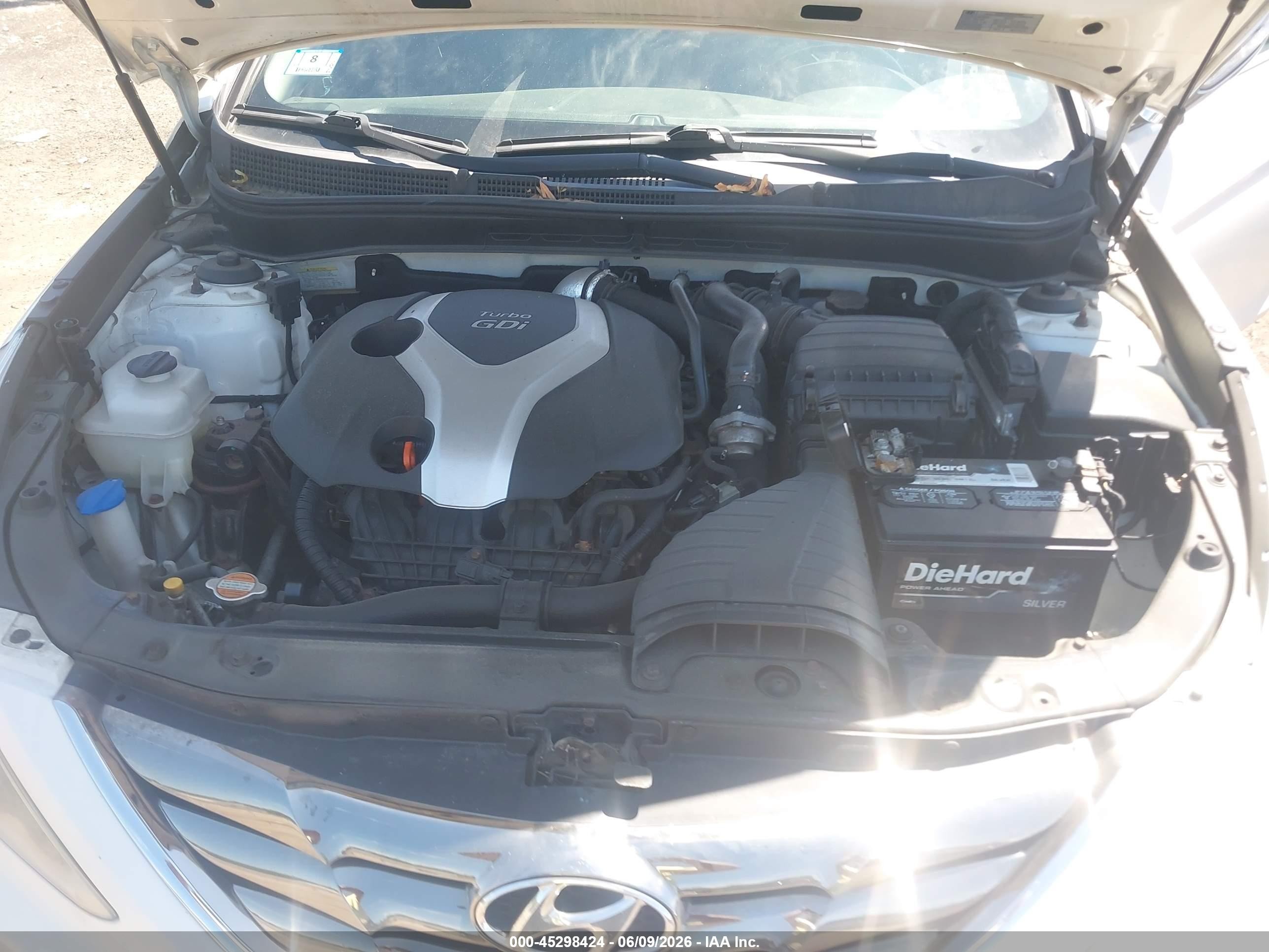 2012 Hyundai Sonata Limited 2.0t Серебряный vin: 5NPEC4AB6CH391389