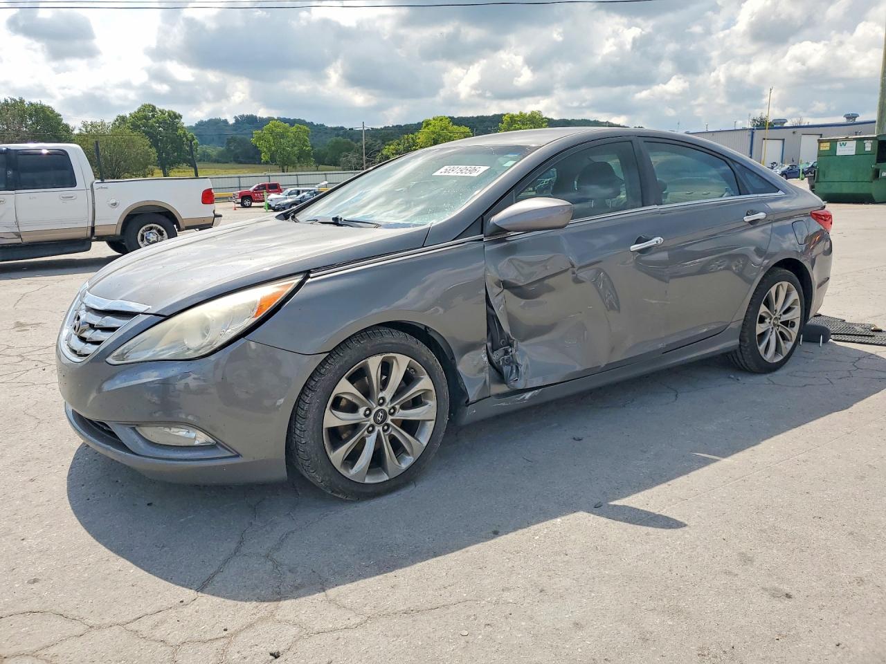 2012 Hyundai Sonata Se 2.0t Gray vin: 5NPEC4AB6CH458542