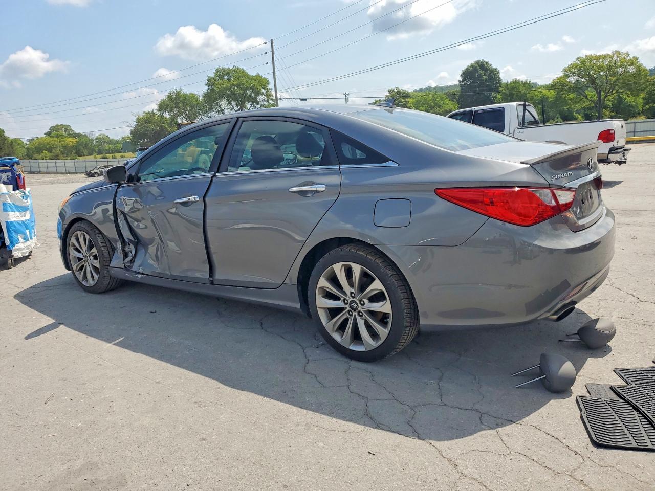 2012 Hyundai Sonata Se 2.0t Gray vin: 5NPEC4AB6CH458542