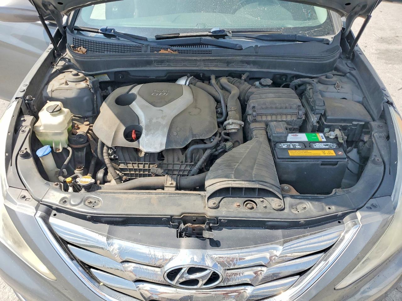 2012 Hyundai Sonata Se 2.0t Gray vin: 5NPEC4AB6CH458542