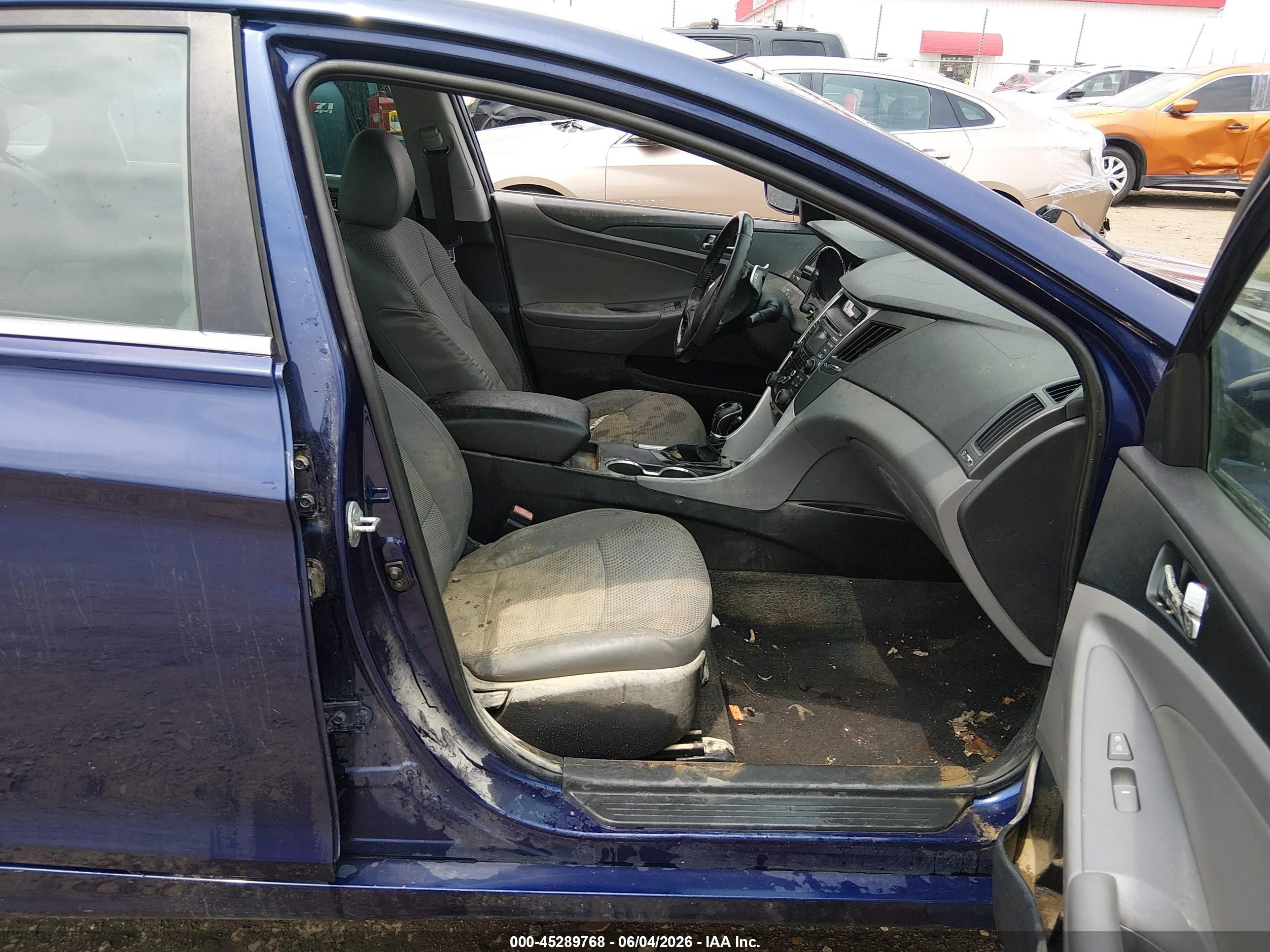 2012 Hyundai Sonata Se 2.0t Blue vin: 5NPEC4AB6CH474725
