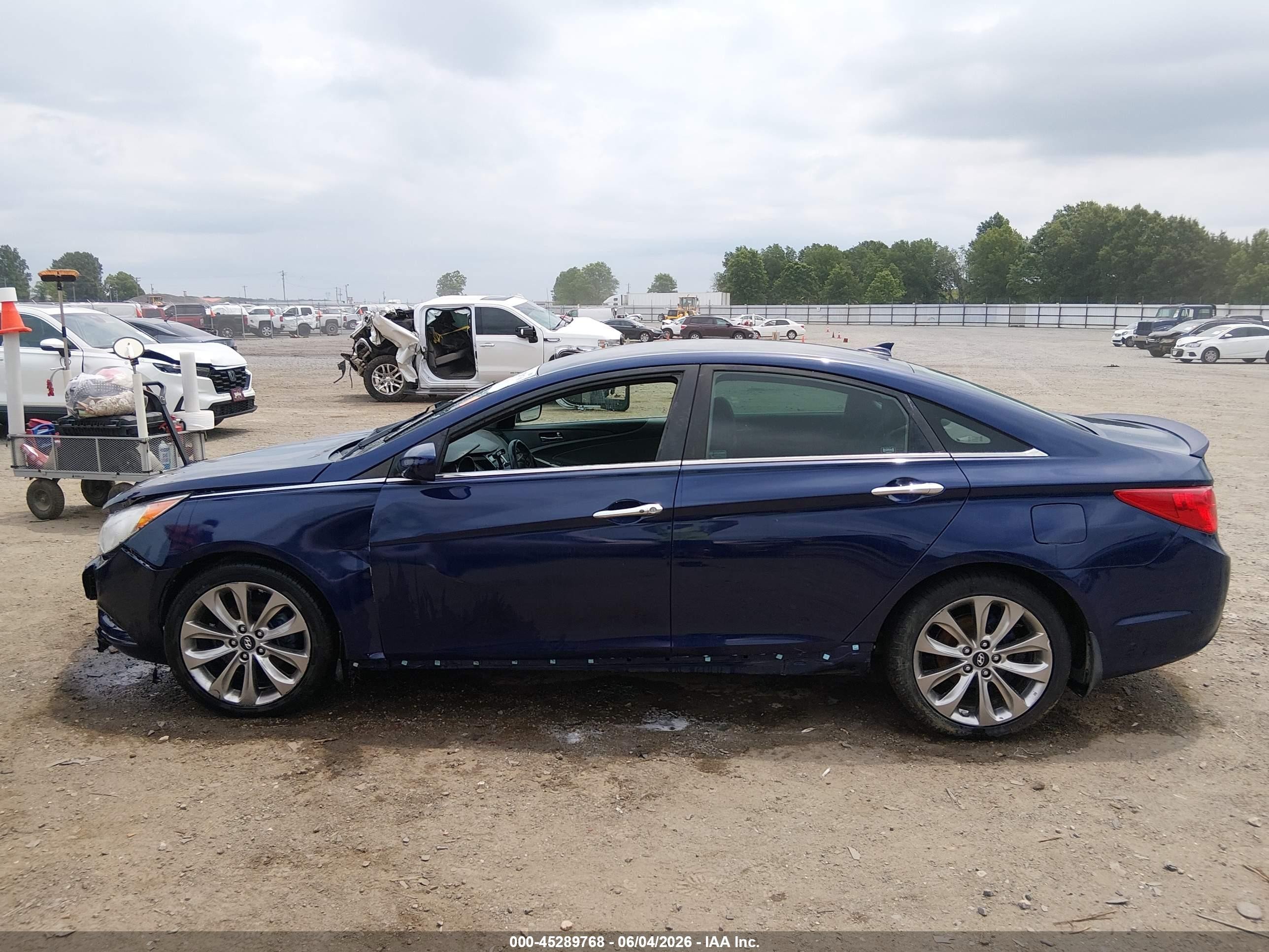 2012 Hyundai Sonata Se 2.0t Blue vin: 5NPEC4AB6CH474725