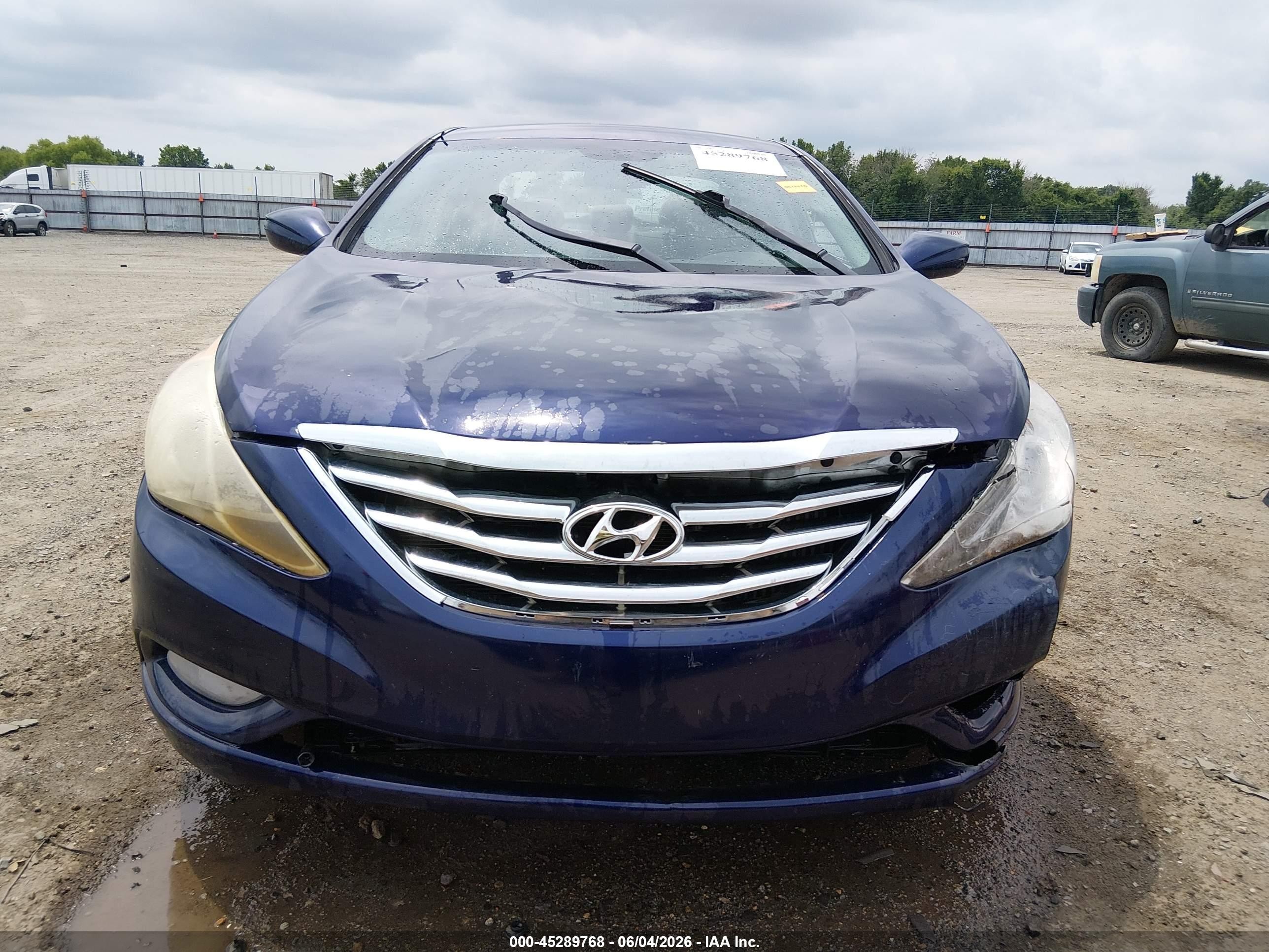 2012 Hyundai Sonata Se 2.0t Blue vin: 5NPEC4AB6CH474725