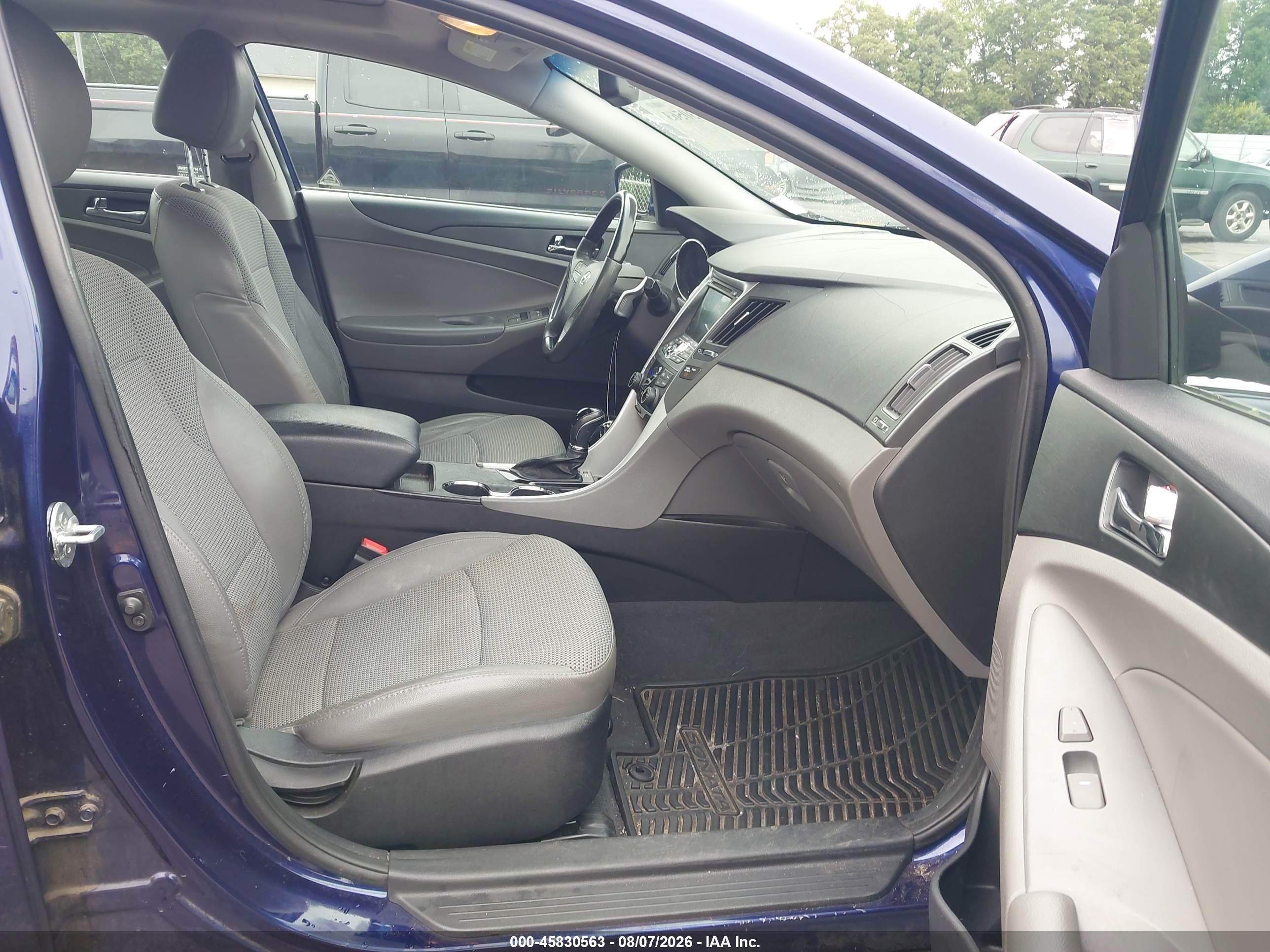 2012 Hyundai Sonata Se 2.0t Blue vin: 5NPEC4AB6CH478676