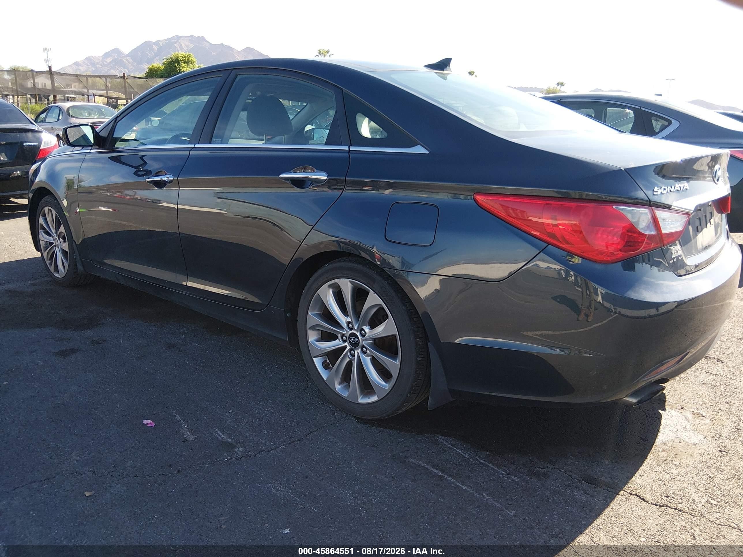 2013 Hyundai Sonata Limited 2.0t Blue vin: 5NPEC4AB6DH518269