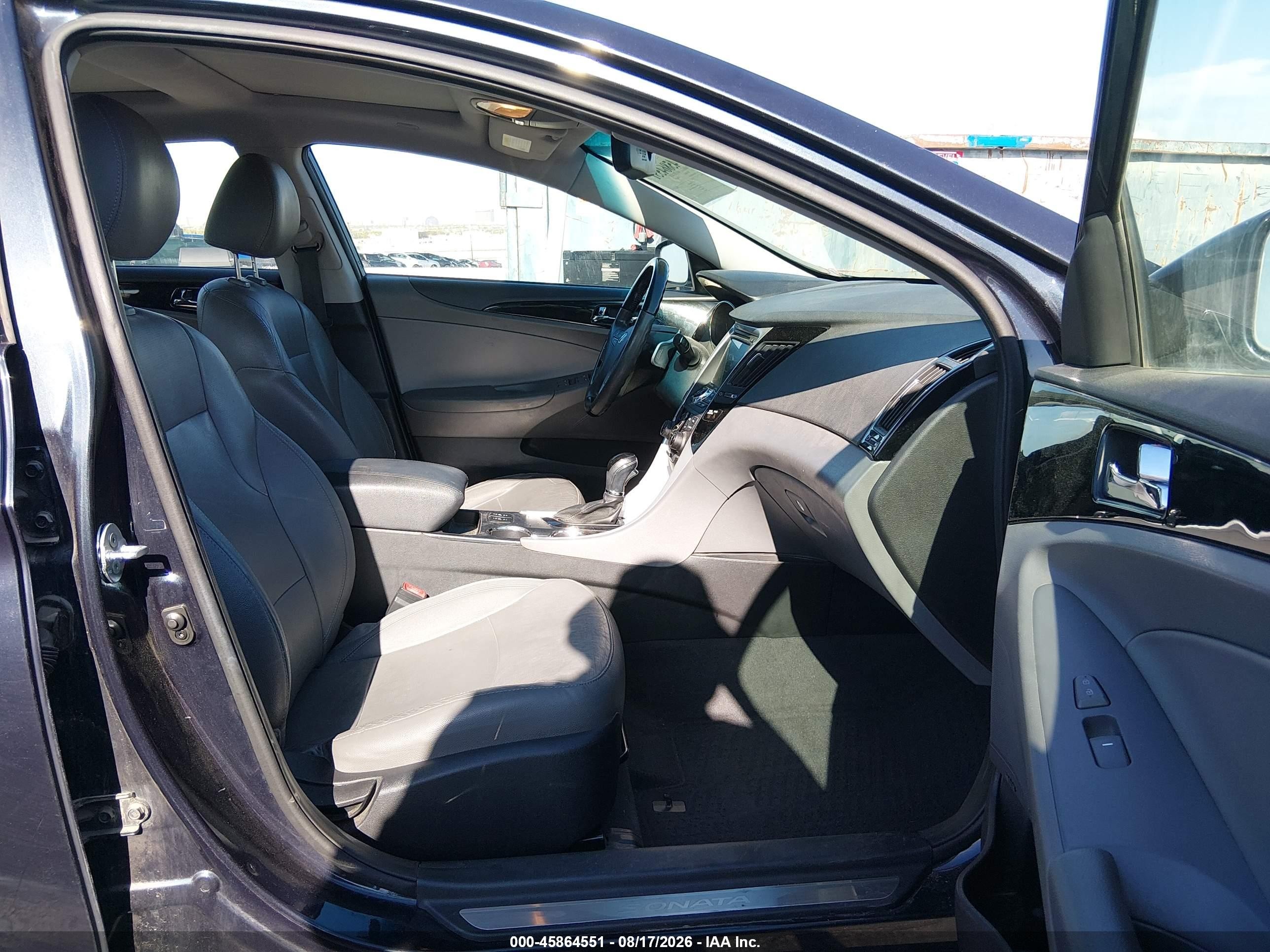 2013 Hyundai Sonata Limited 2.0t Blue vin: 5NPEC4AB6DH518269