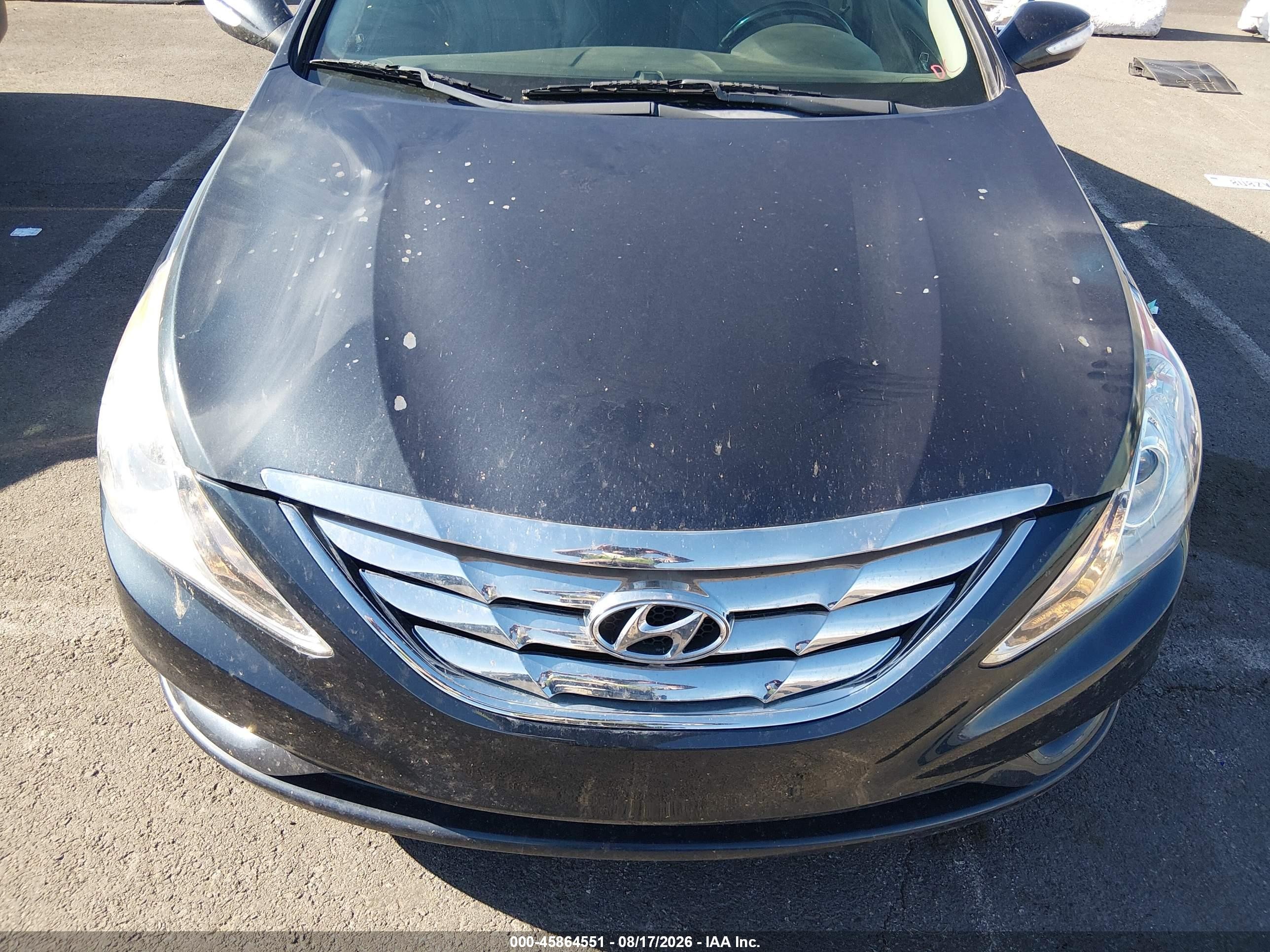 2013 Hyundai Sonata Limited 2.0t Blue vin: 5NPEC4AB6DH518269