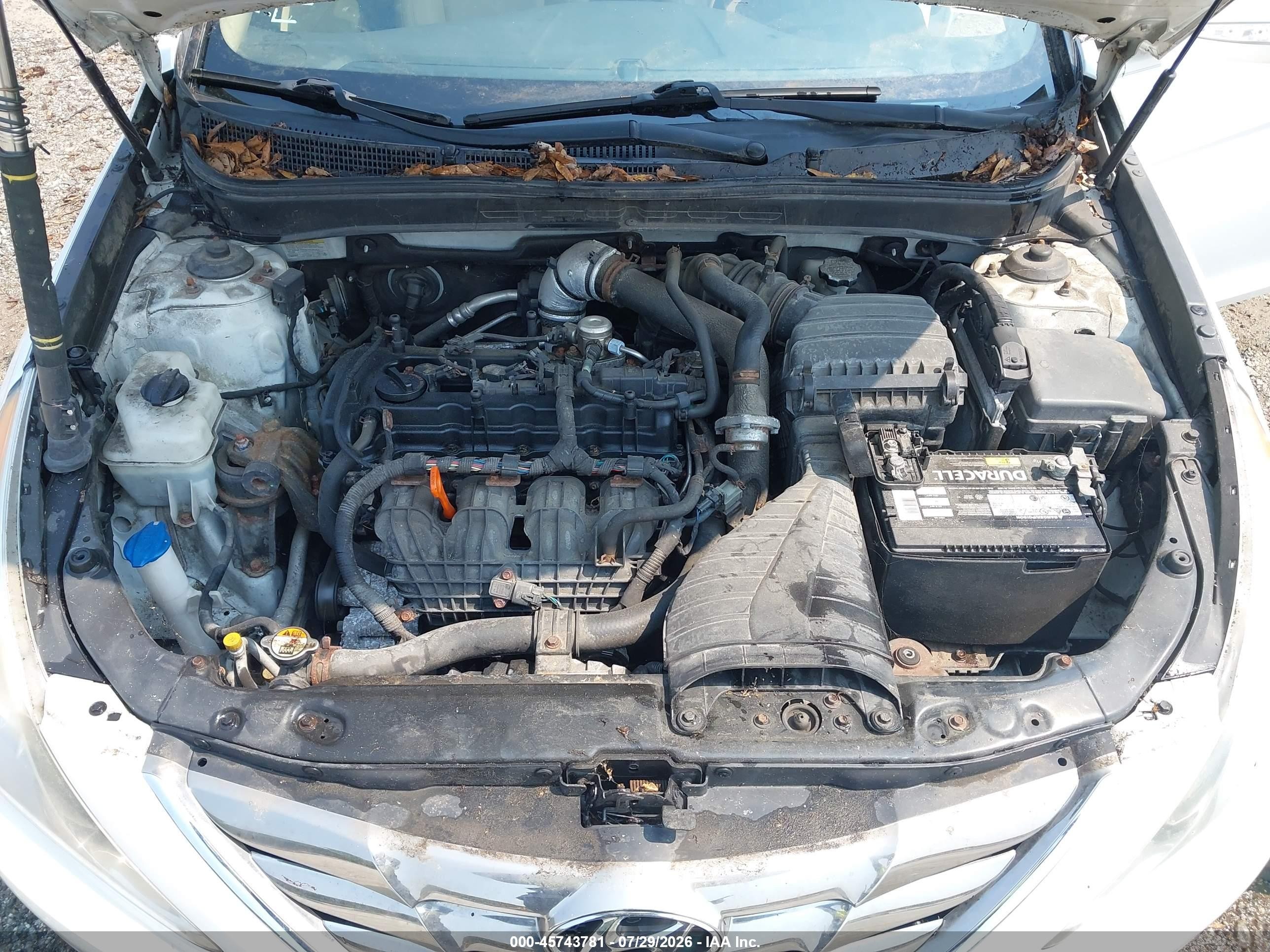 2013 Hyundai Sonata Limited 2.0t White vin: 5NPEC4AB6DH648763