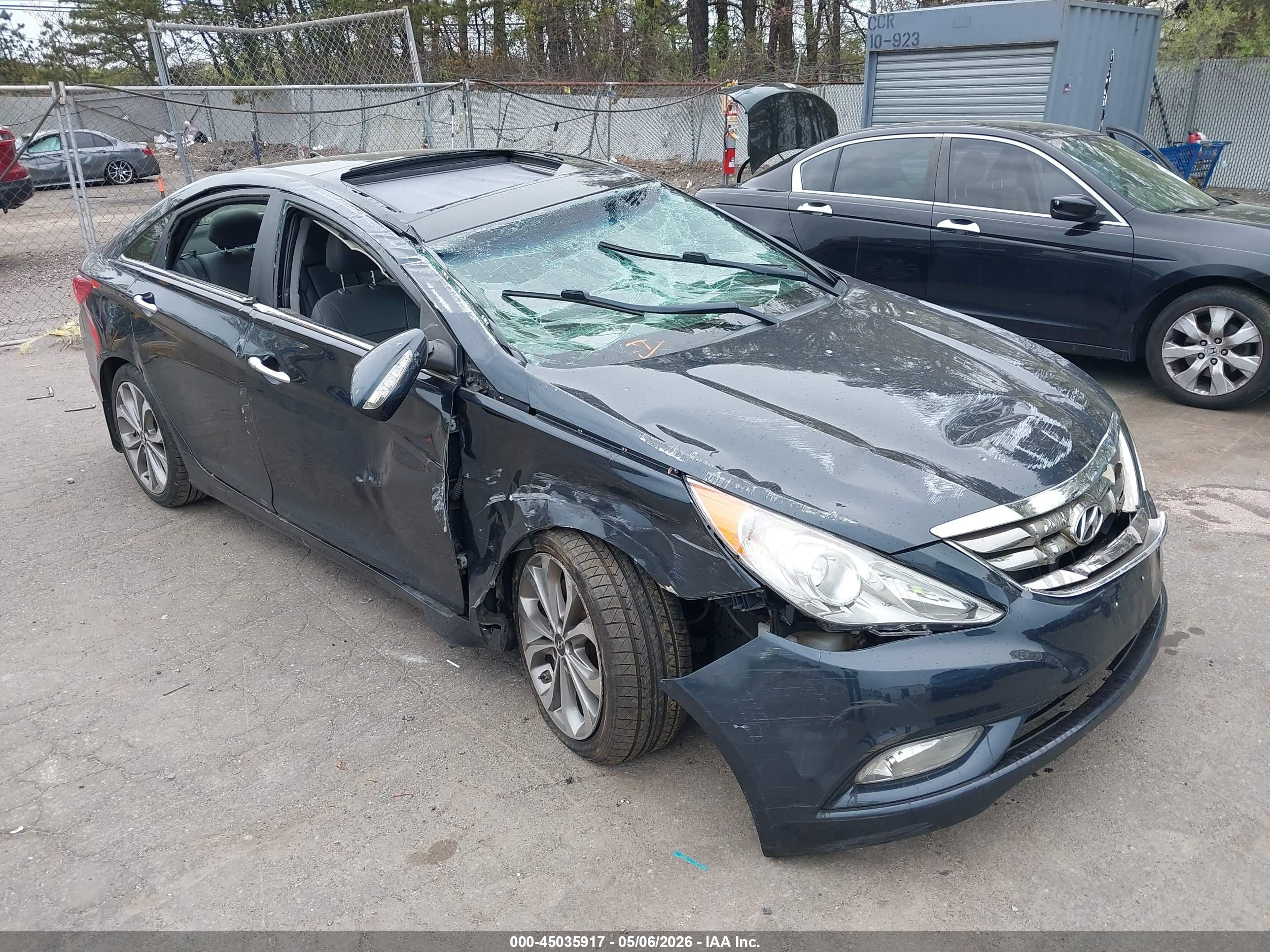 2013 Hyundai Sonata Limited 2.0t Dark Blue vin: 5NPEC4AB6DH686350