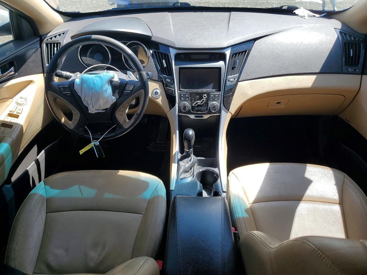 2013 Hyundai Sonata Limited 2.0t White vin: 5NPEC4AB6DH708945