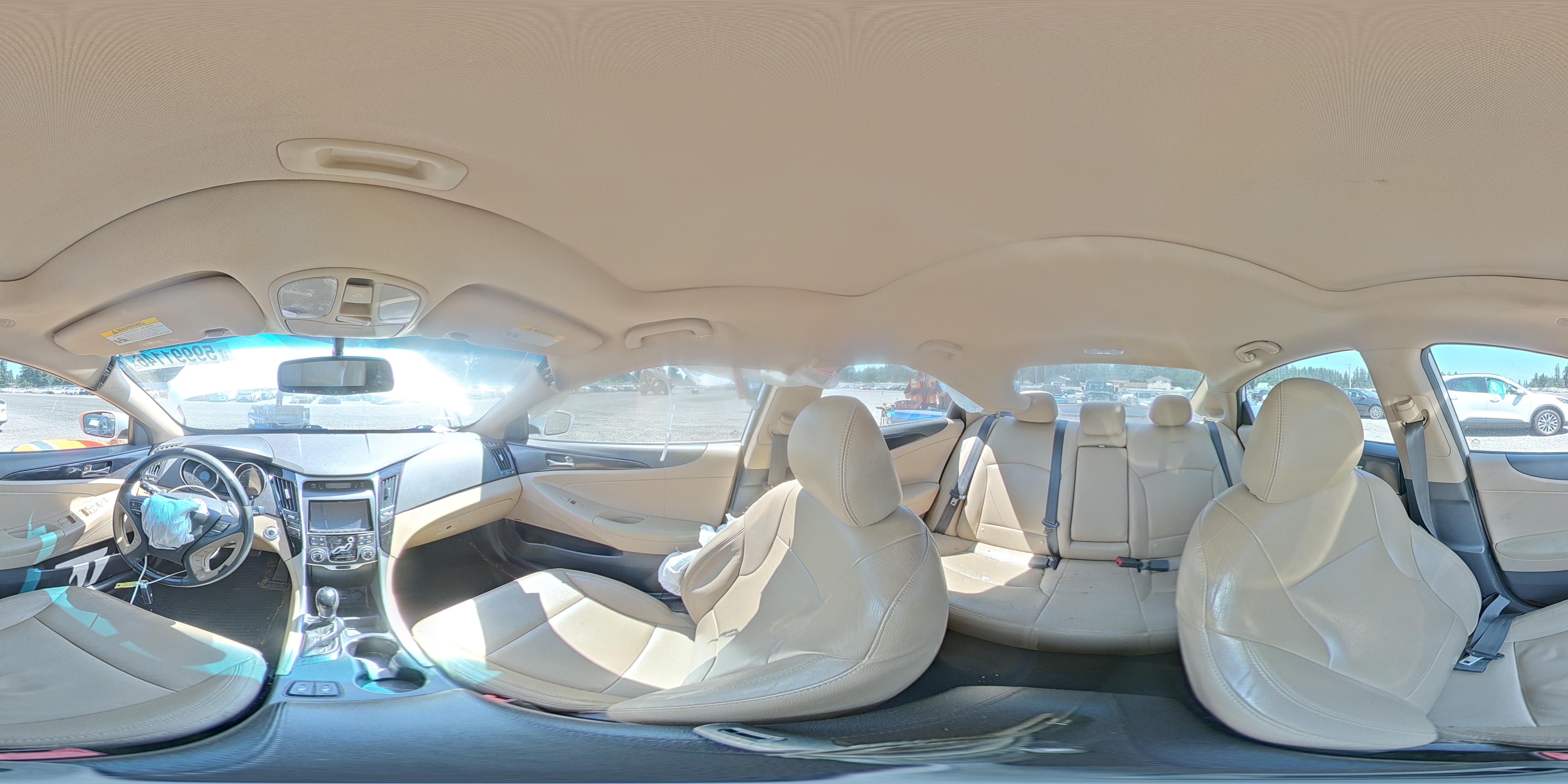 2013 Hyundai Sonata Limited 2.0t White vin: 5NPEC4AB6DH708945