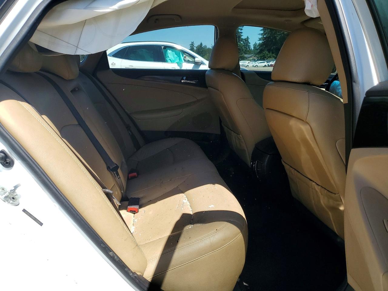 2013 Hyundai Sonata Limited 2.0t White vin: 5NPEC4AB6DH708945