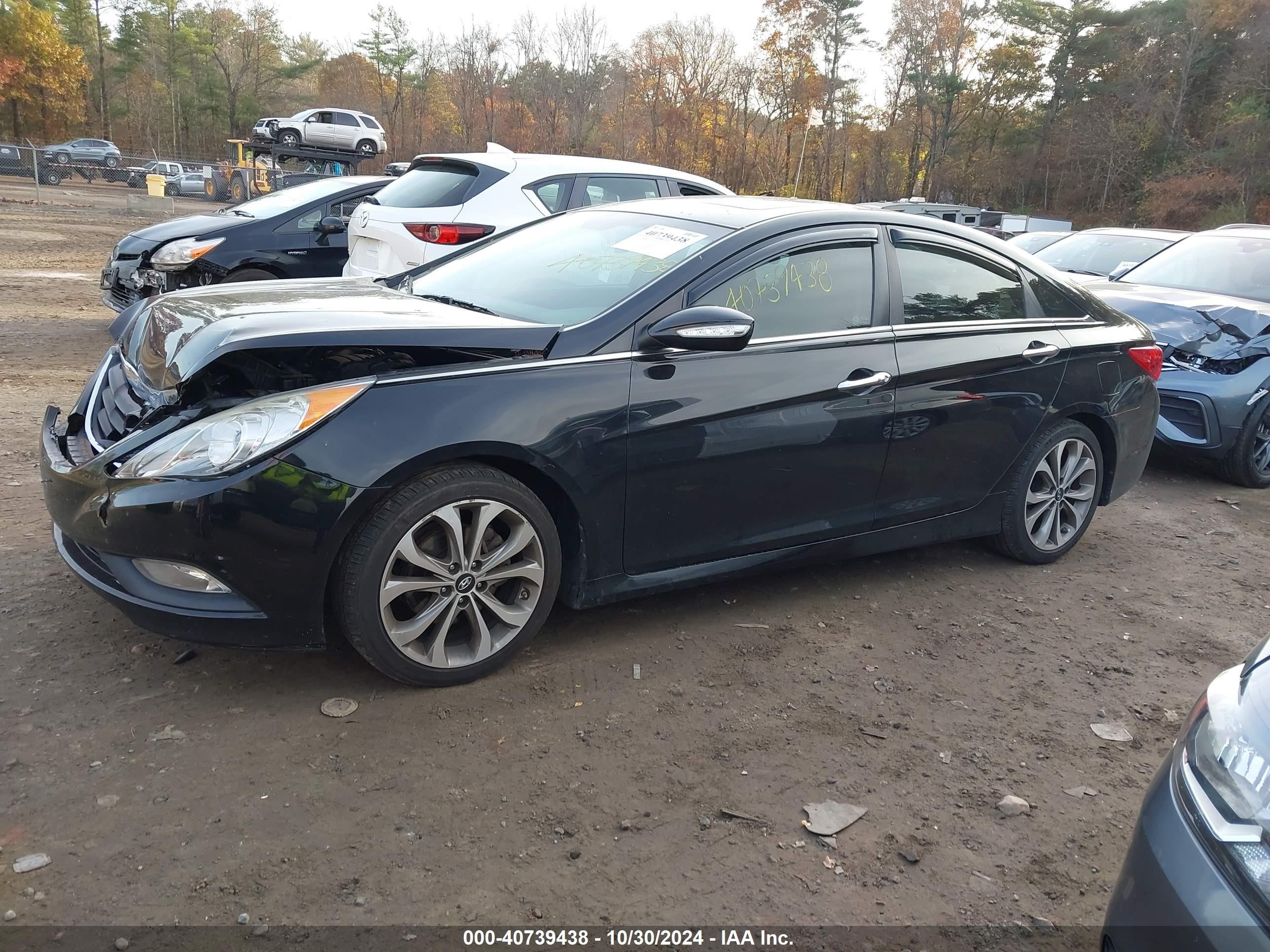 2014 Hyundai Sonata Limited Black vin: 5NPEC4AB6EH835356