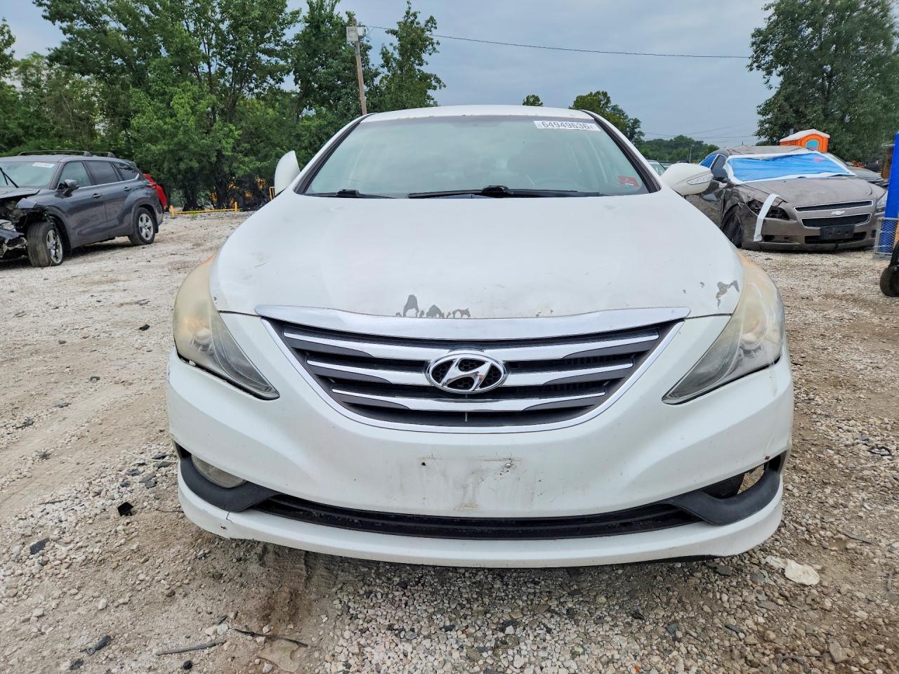 2014 Hyundai Sonata Se 2.0t Белый vin: 5NPEC4AB6EH842971