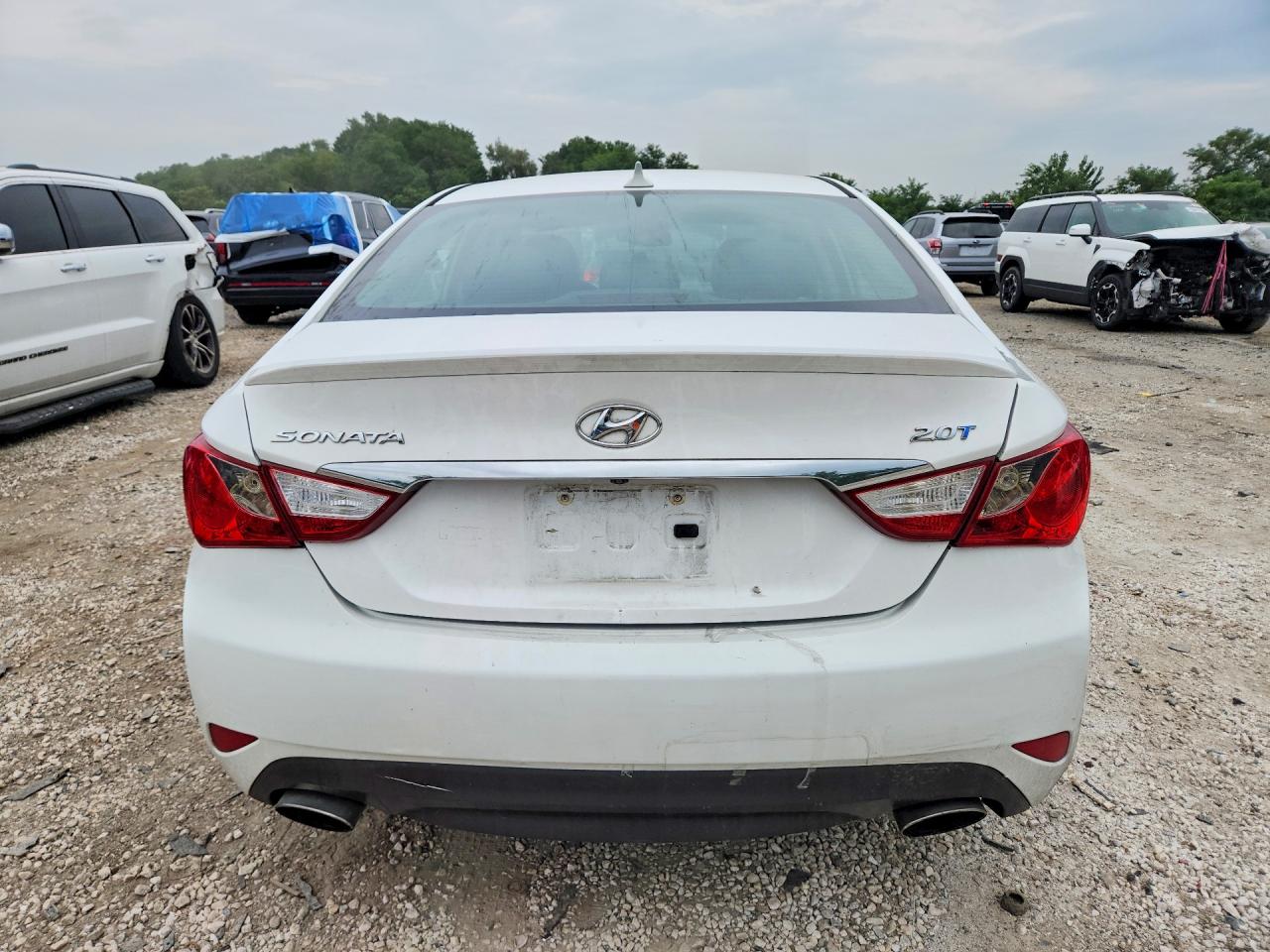2014 Hyundai Sonata Se 2.0t Белый vin: 5NPEC4AB6EH842971