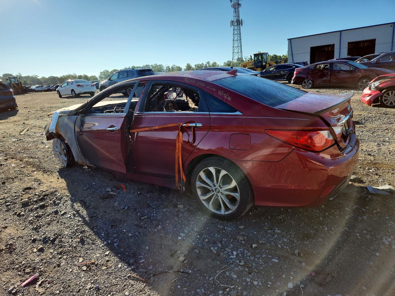 2014 Hyundai Sonata Se 2.0t Red vin: 5NPEC4AB6EH858085