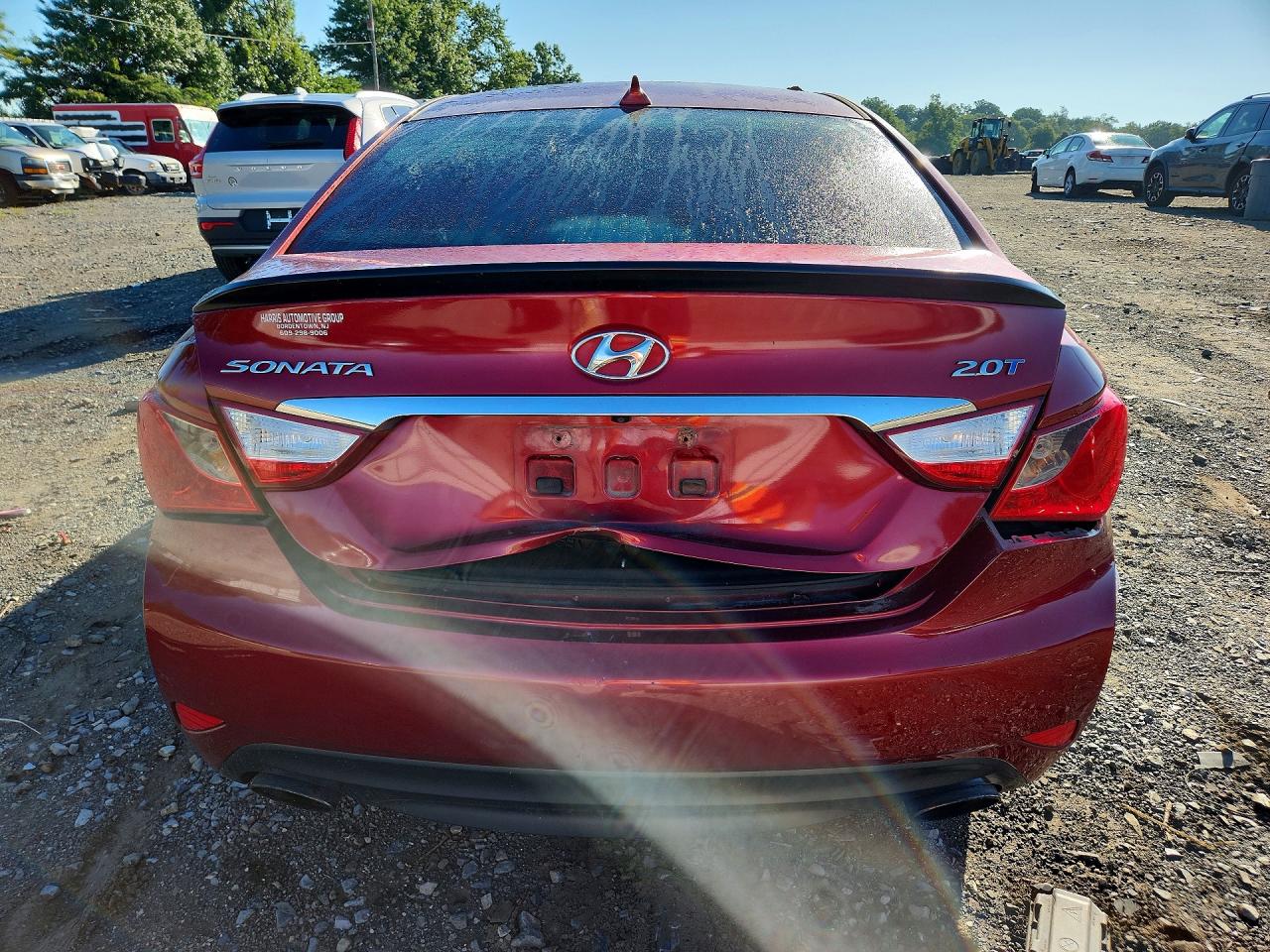 2014 Hyundai Sonata Se 2.0t Red vin: 5NPEC4AB6EH858085