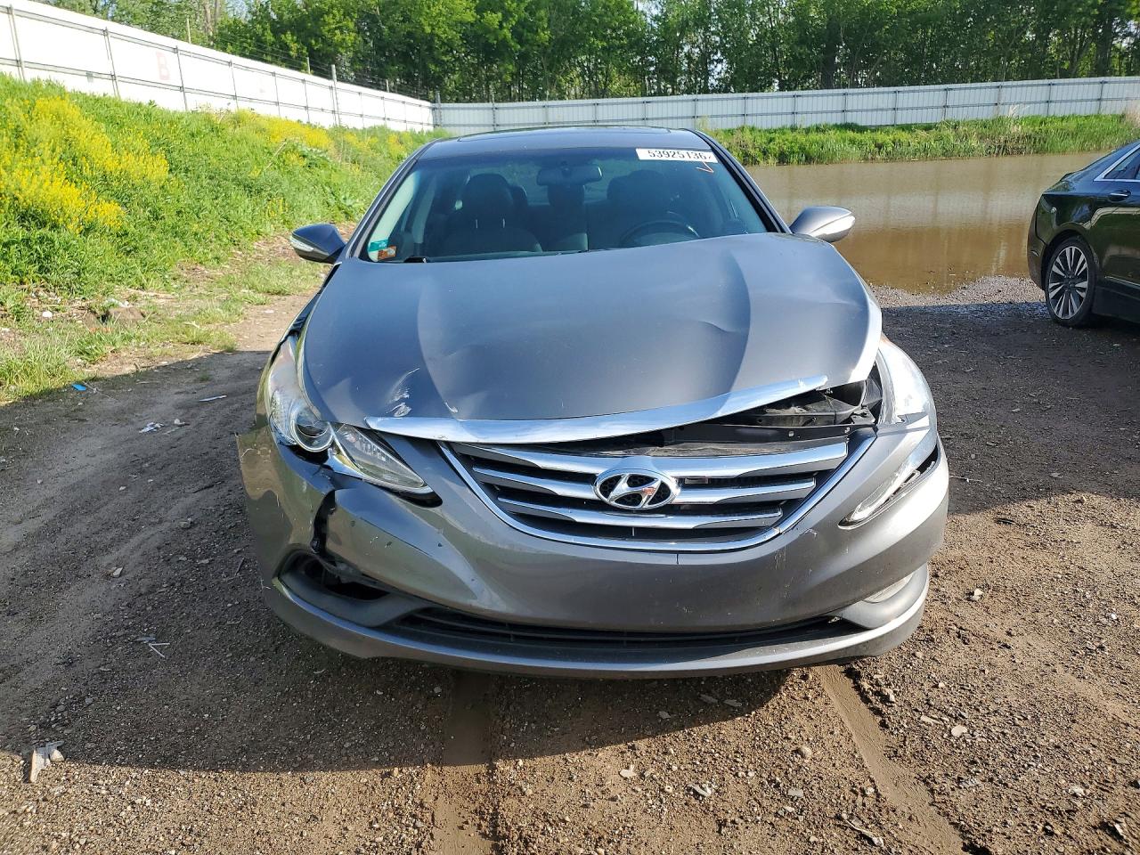 2014 Hyundai Sonata Se 2.0t Gray vin: 5NPEC4AB6EH876229