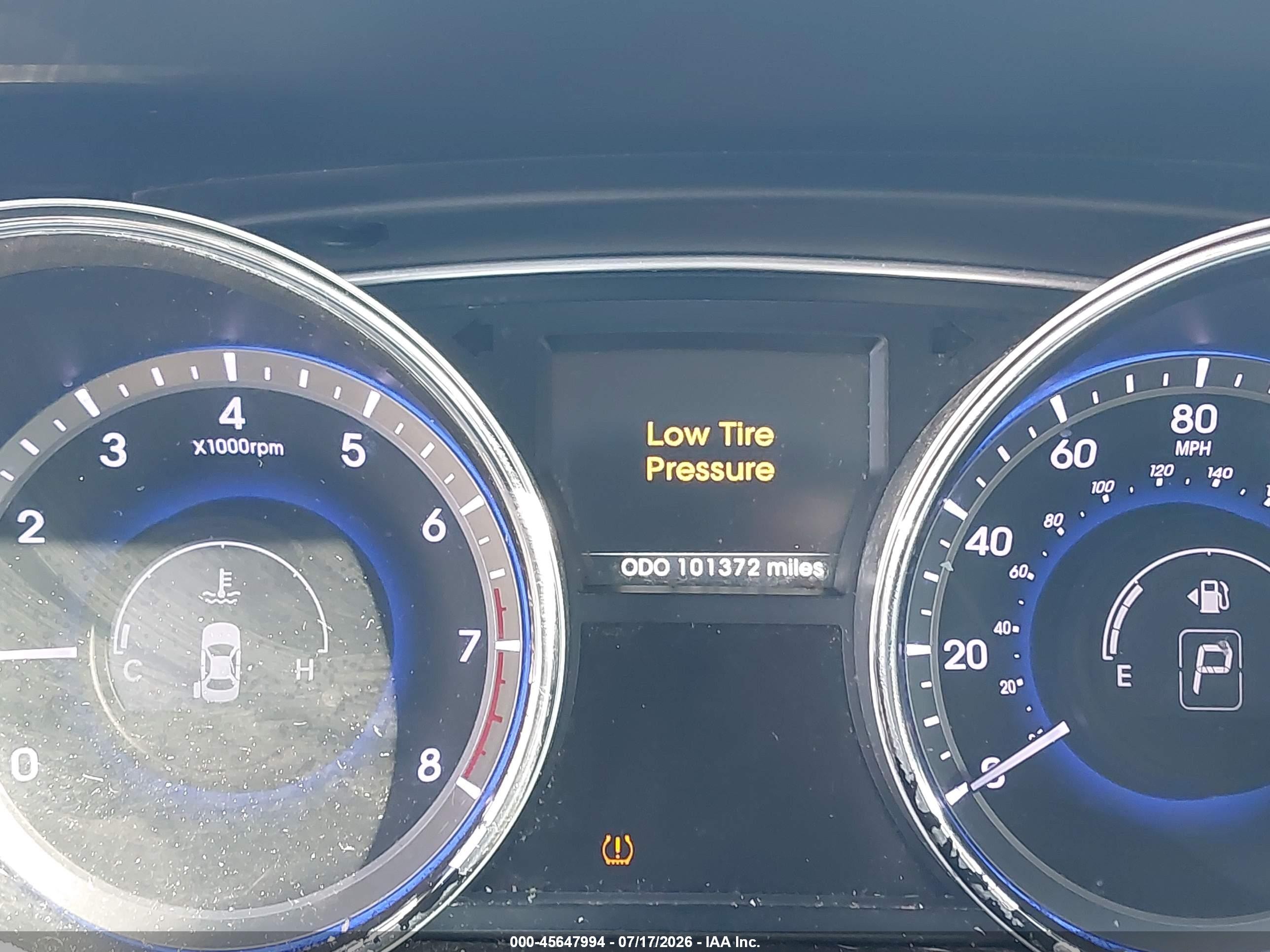 2014 Hyundai Sonata Limited 2.0t Blue vin: 5NPEC4AB6EH940365