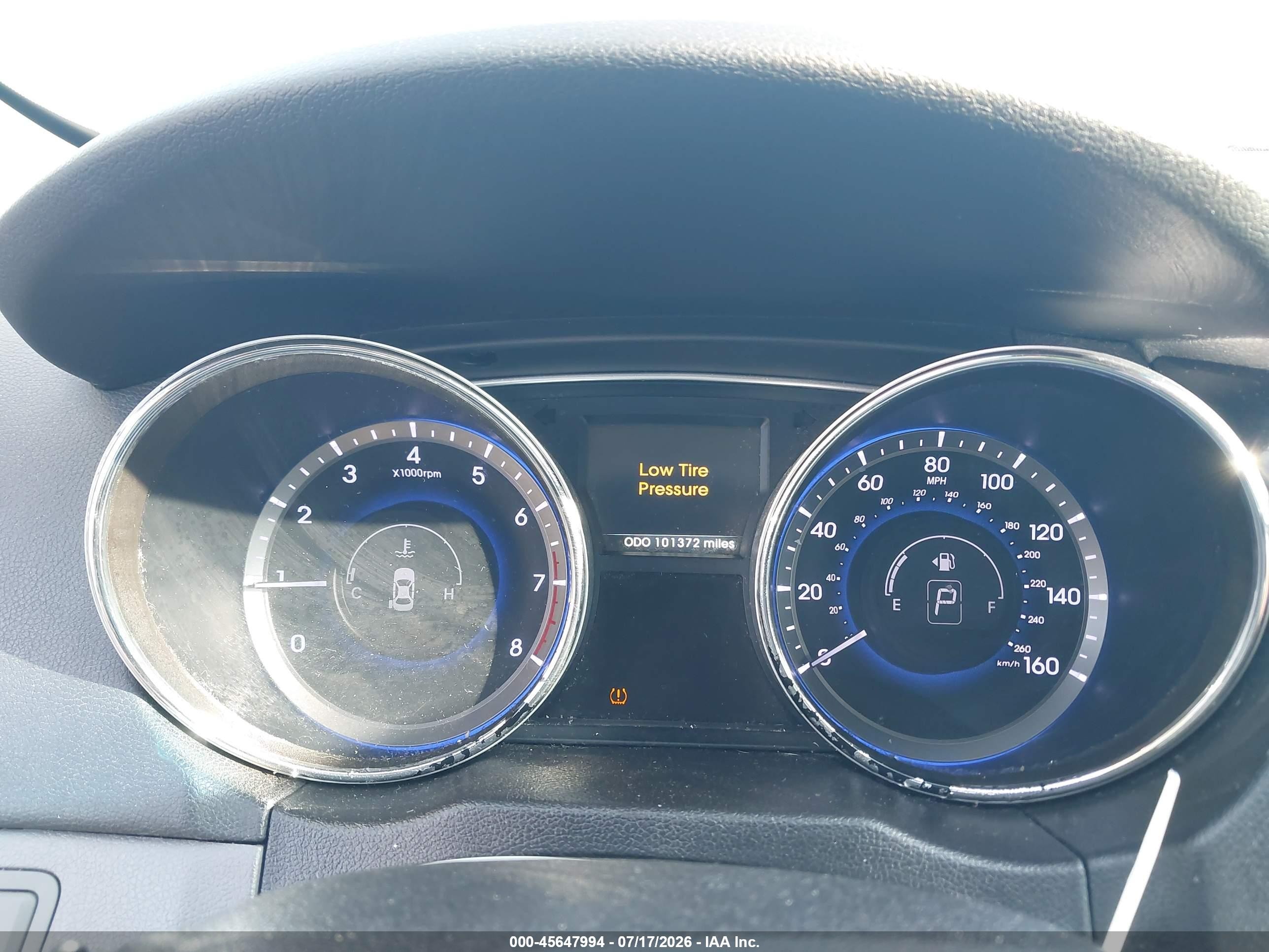 2014 Hyundai Sonata Limited 2.0t Blue vin: 5NPEC4AB6EH940365