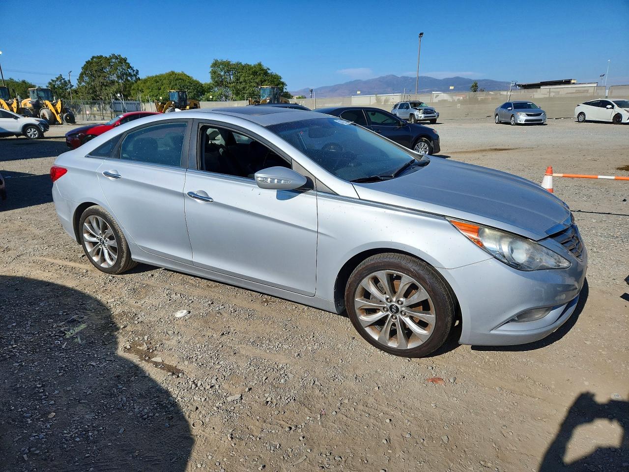 2011 Hyundai Sonata Limited 2.0t Silver vin: 5NPEC4AB7BH172164