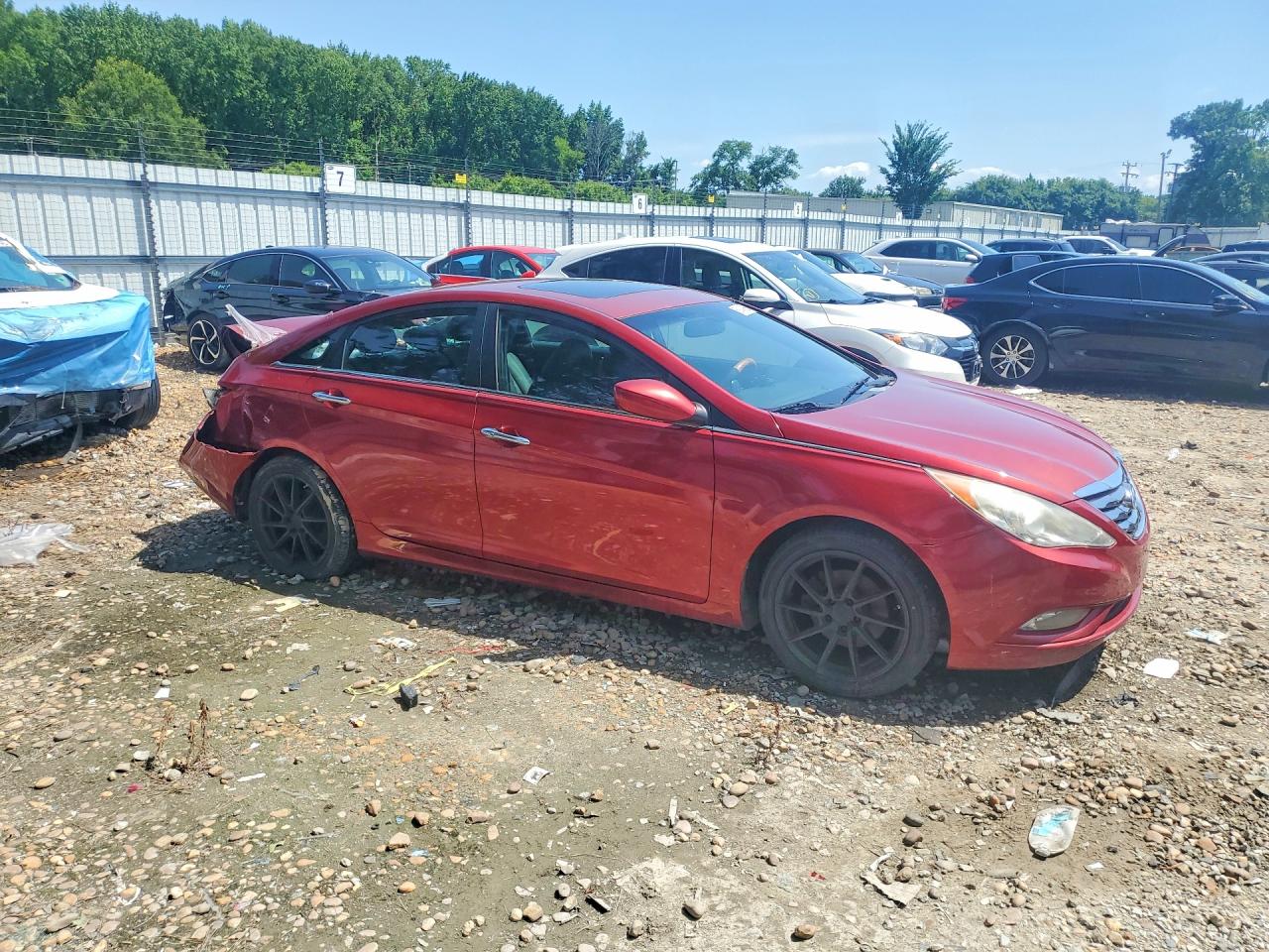 2011 Hyundai Sonata Se 2.0t Burgundy vin: 5NPEC4AB7BH179051
