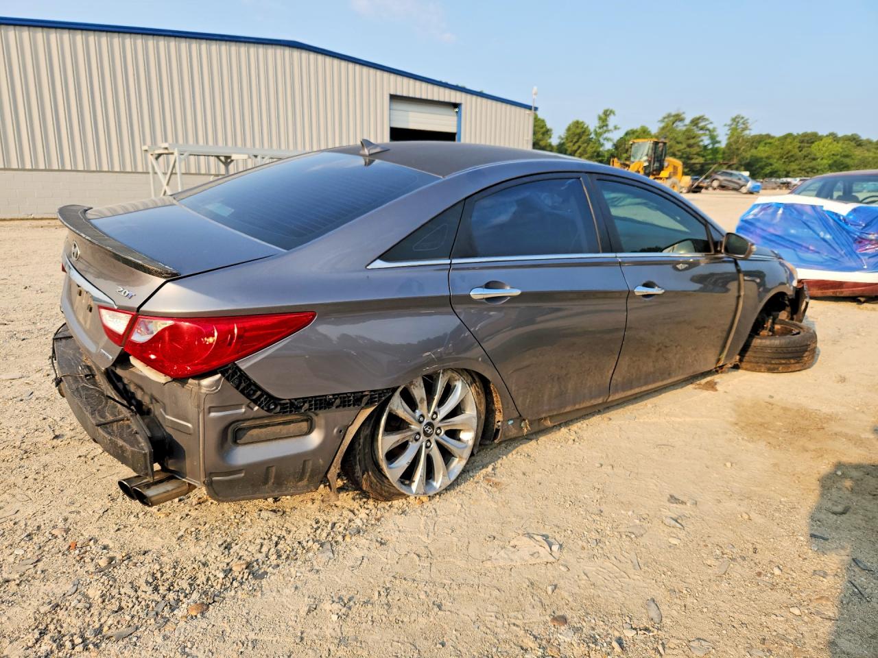 2011 Hyundai Sonata Limited 2.0t Gray vin: 5NPEC4AB7BH181785